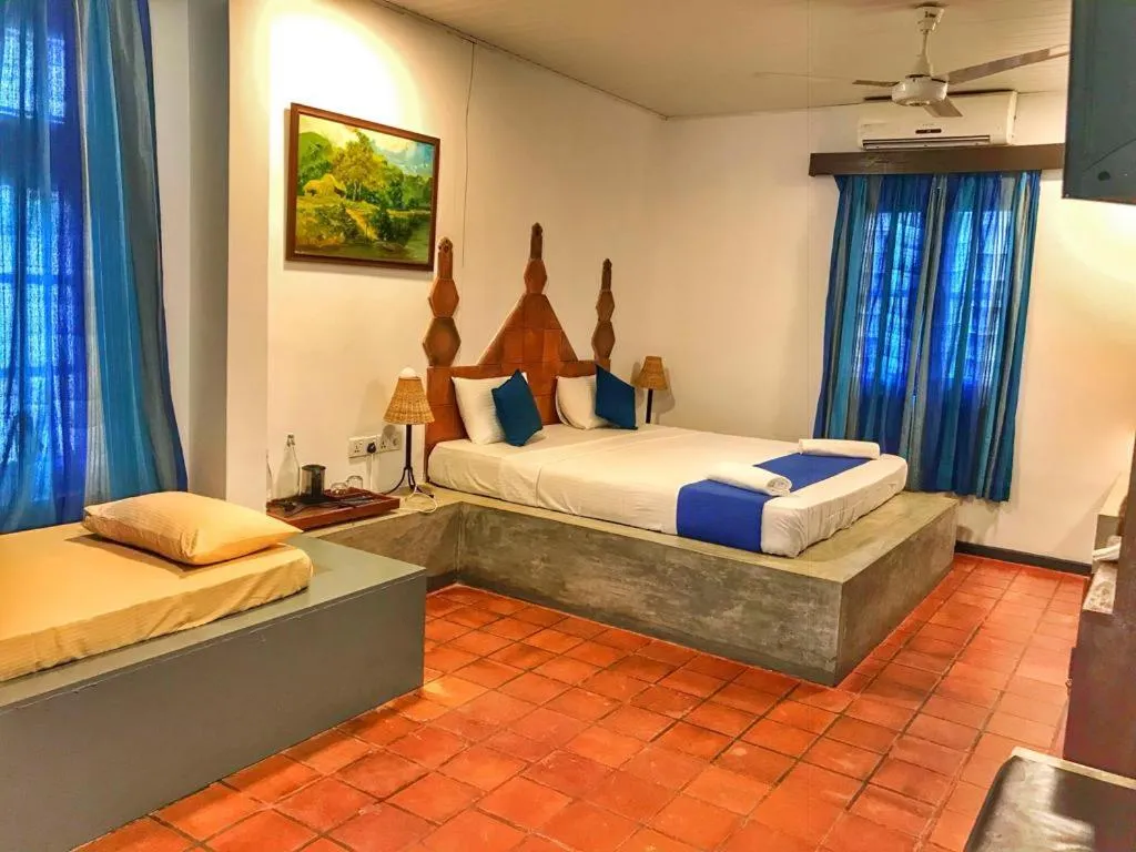 Bed in Dambulu Oya Family Park