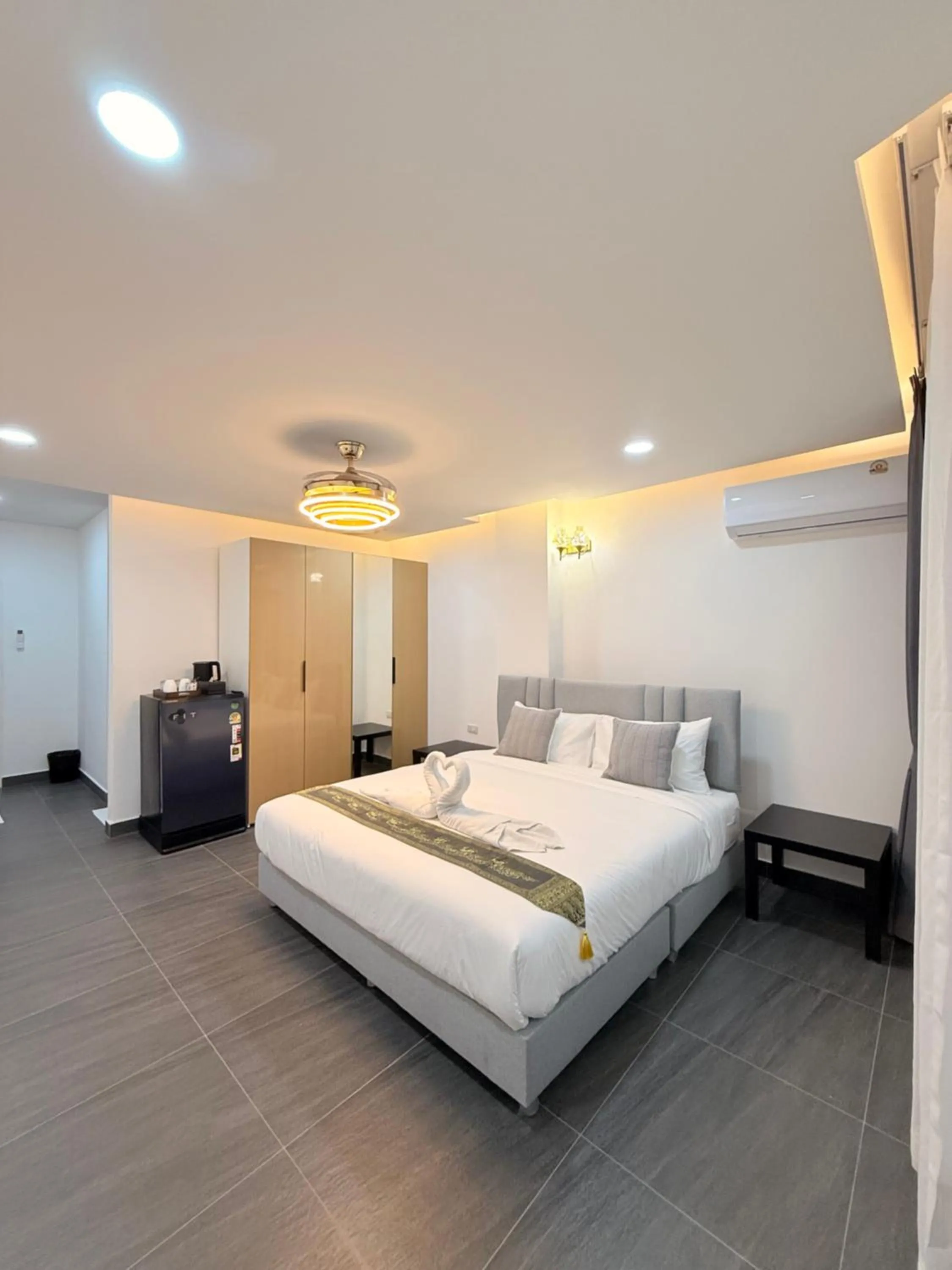 Bedroom, Bed in Velora Jomtien Residence