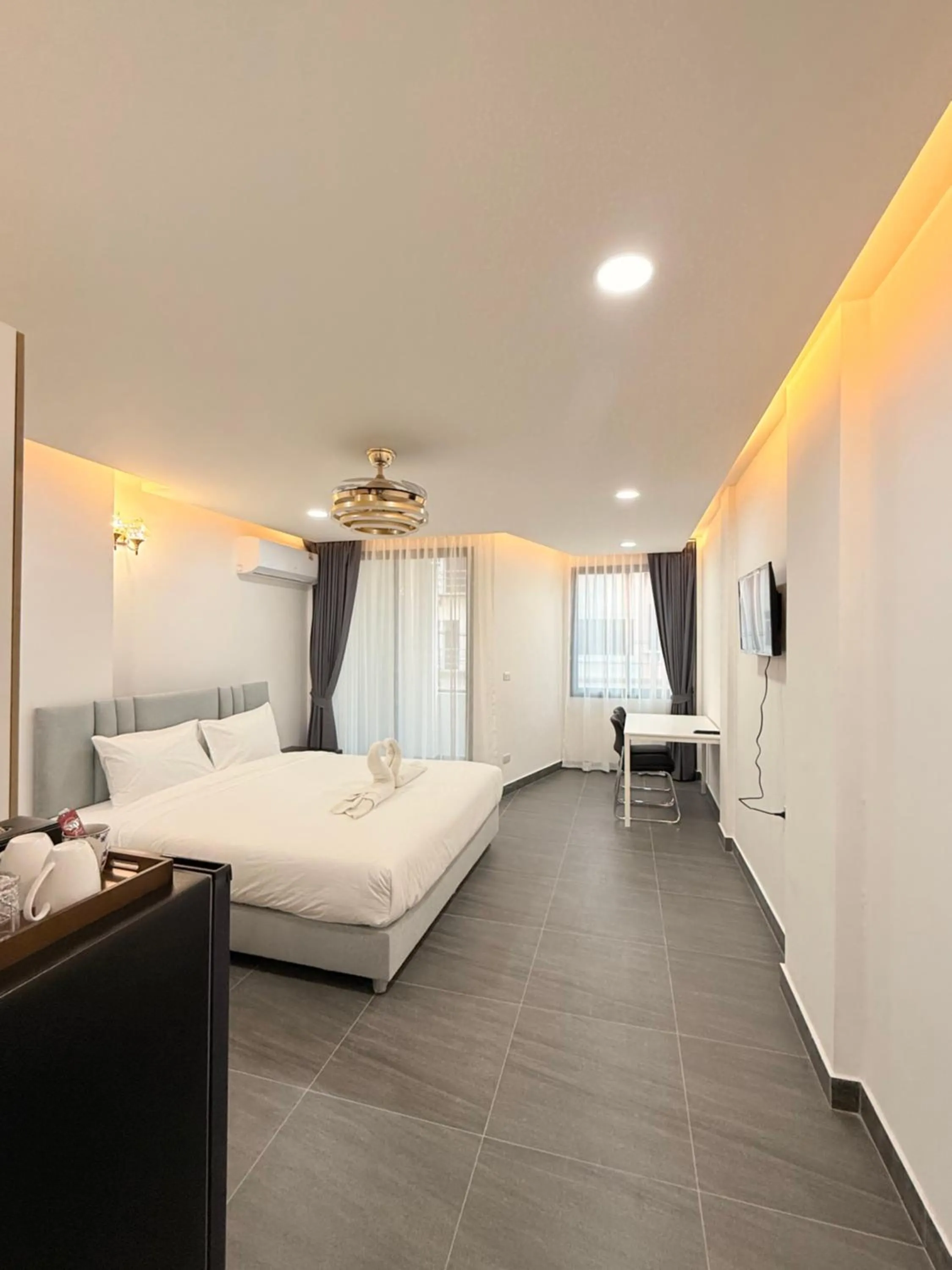 Bedroom, Bed in Velora Jomtien Residence