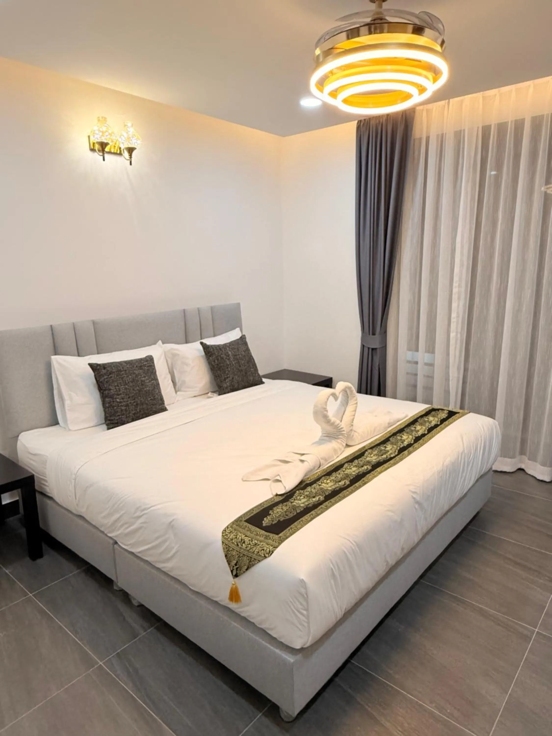 Bed in Velora Jomtien Residence