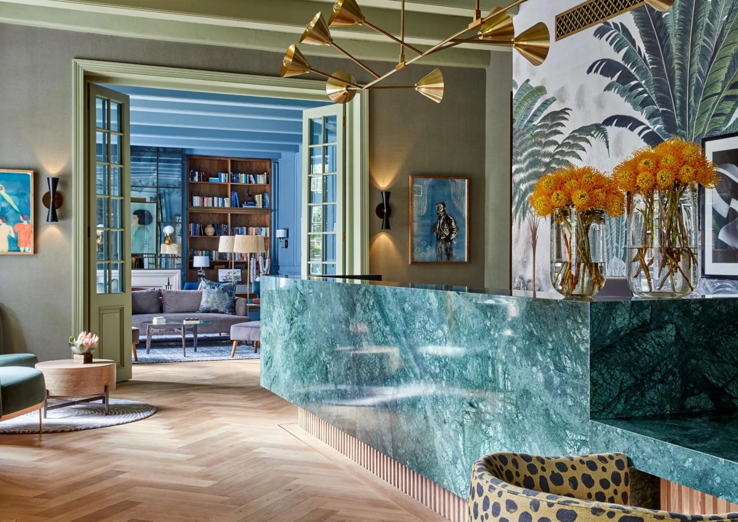 Lobby or reception in Erinvale Estate Hotel & Spa