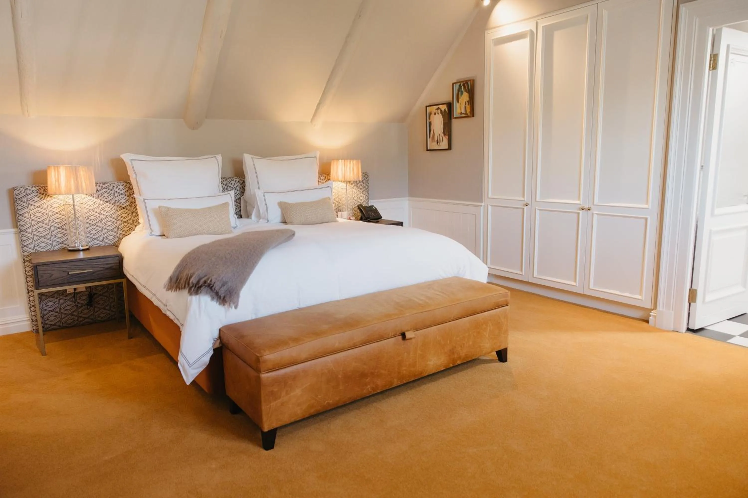 Bed in Erinvale Estate Hotel & Spa