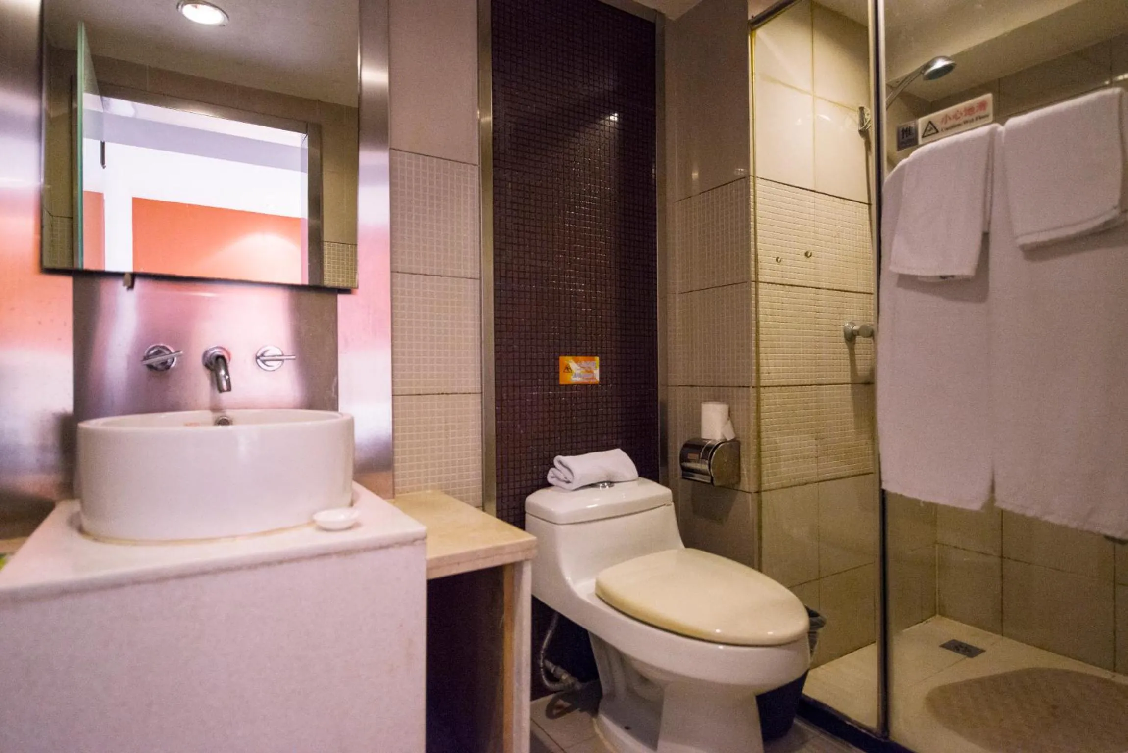Bathroom in Motel Shanghai Pudong Lianyang New International Expo Centre