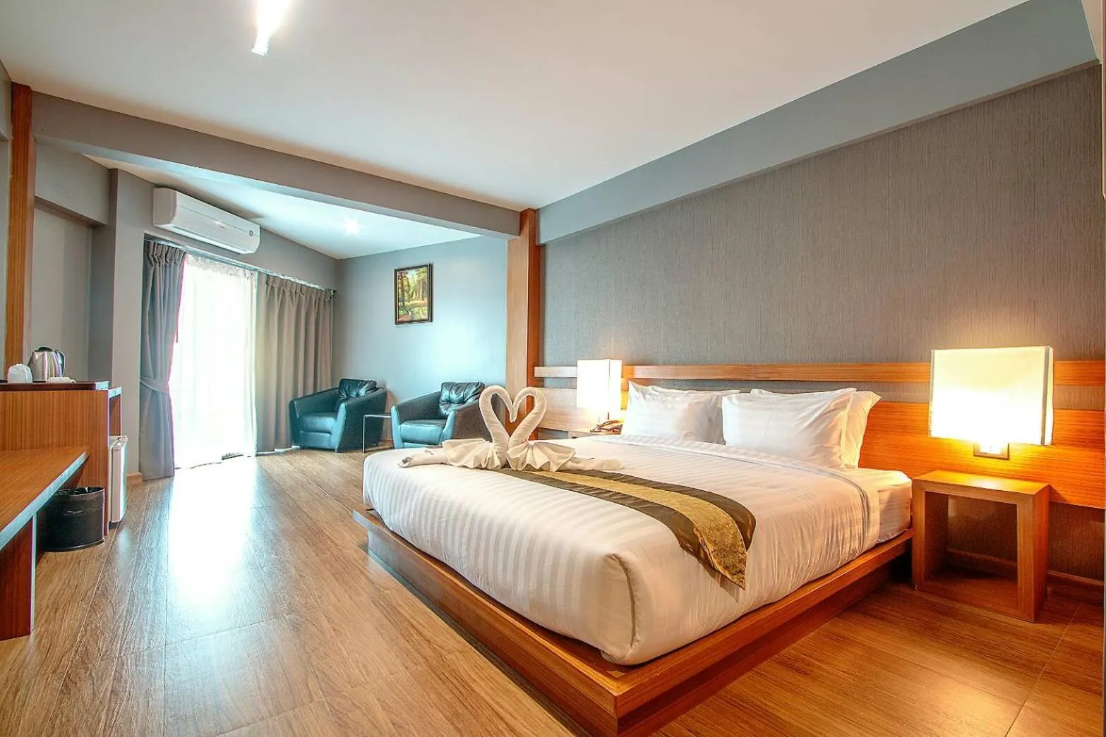 Bedroom, Bed in Buritel Hotel