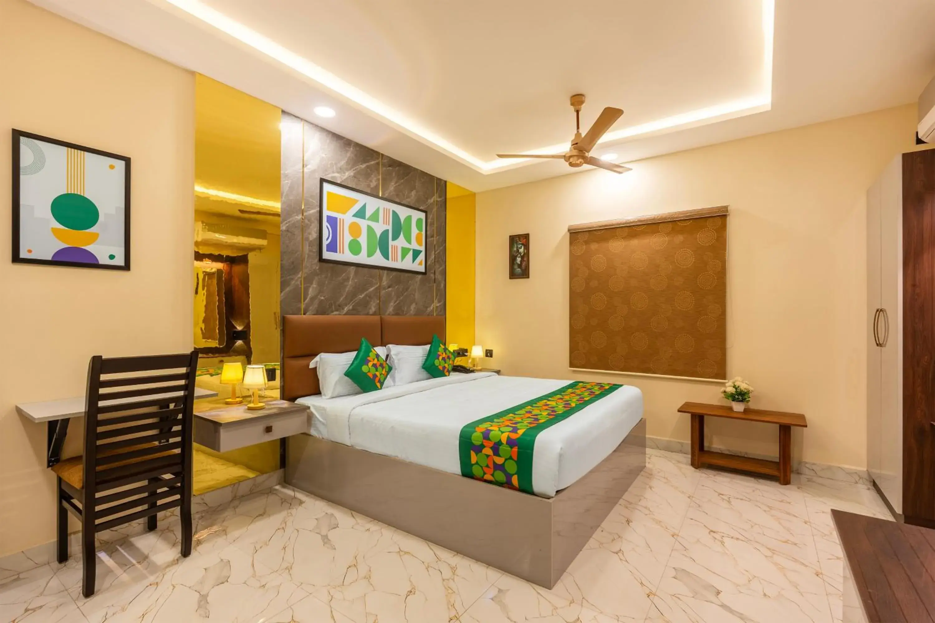 Deluxe Double Room - single occupancy in Treebo Sri Anand Residency Deluxe Double Room - single occupancy in Treebo Sri Anand Residency