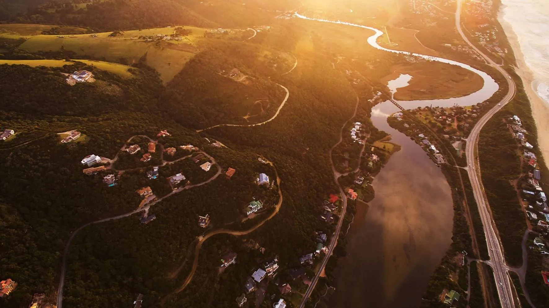 Bird's eye view in Boardwalk Lodge – Self-Catering