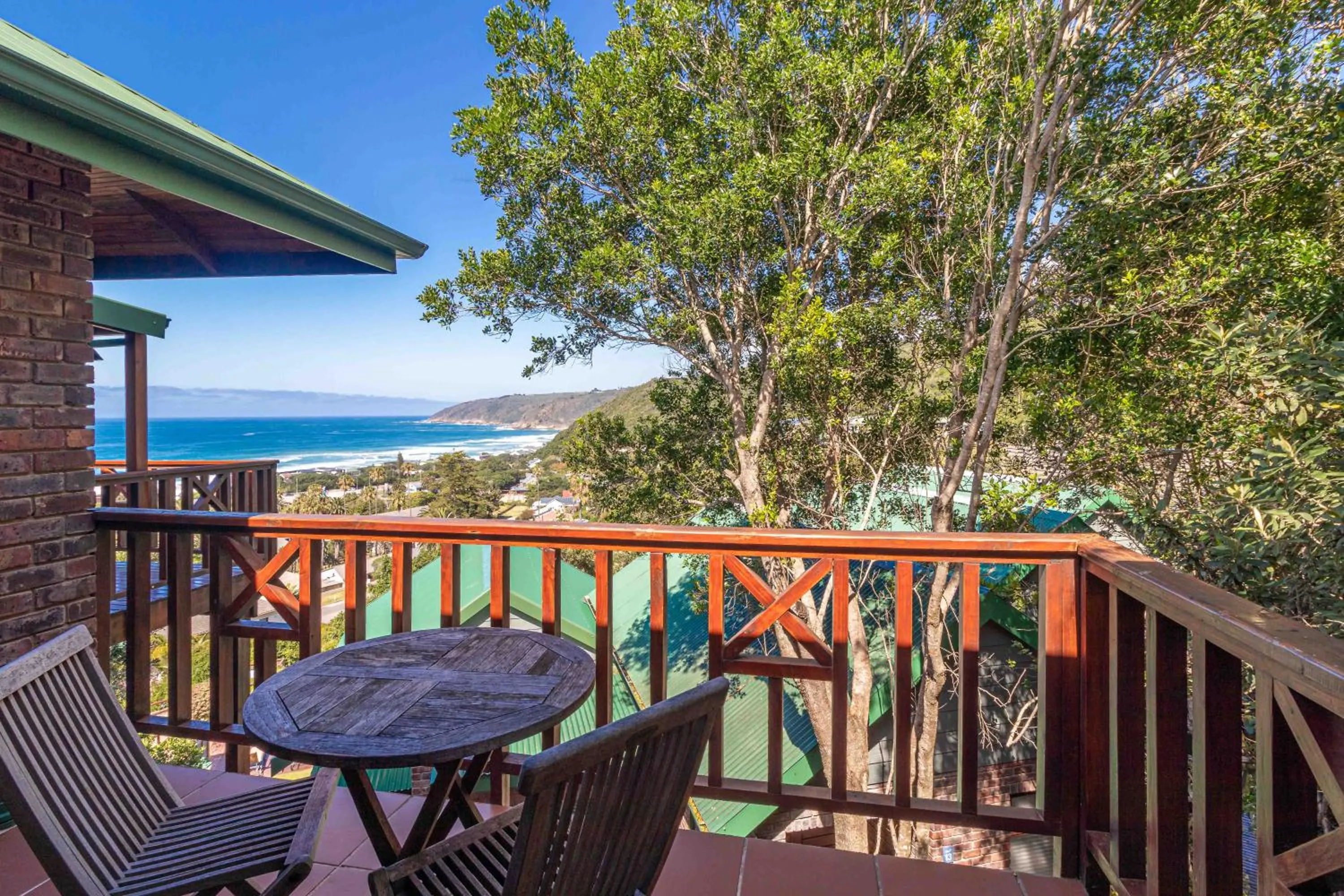 Patio in Boardwalk Lodge – Self-Catering