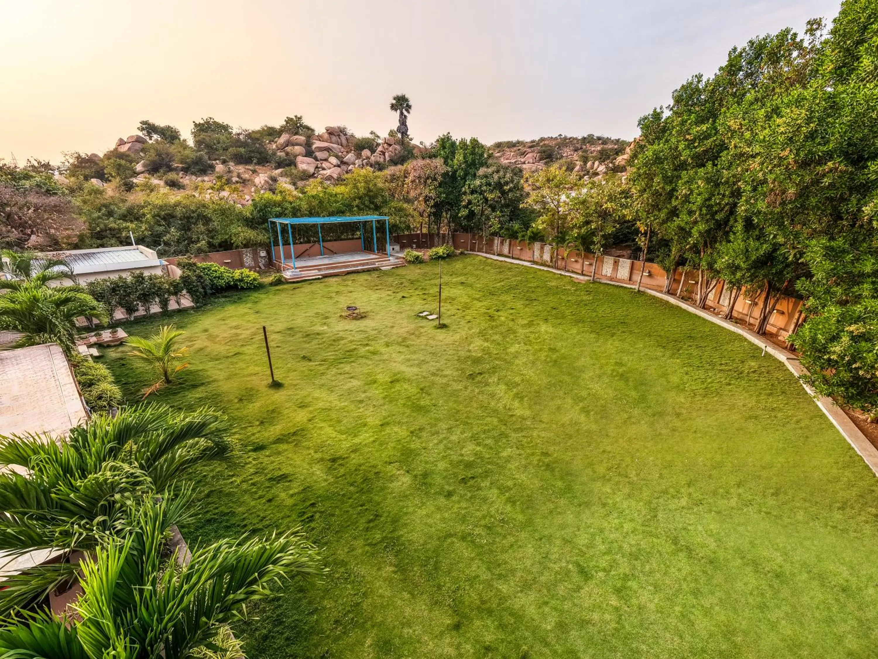 Garden in Nature Trails Ashoka Resorts Hampi