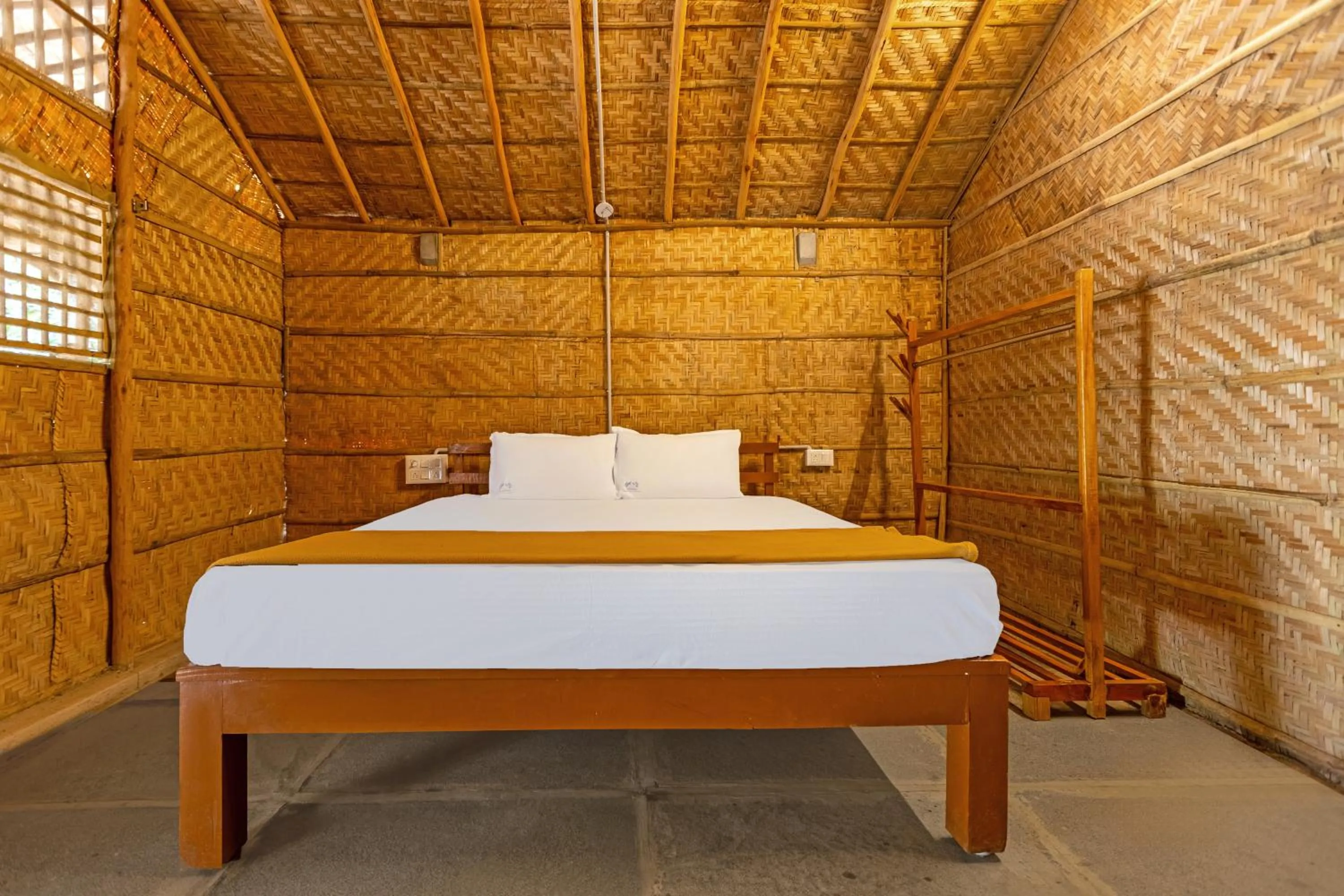 Bed in Nature Trails Ashoka Resorts Hampi