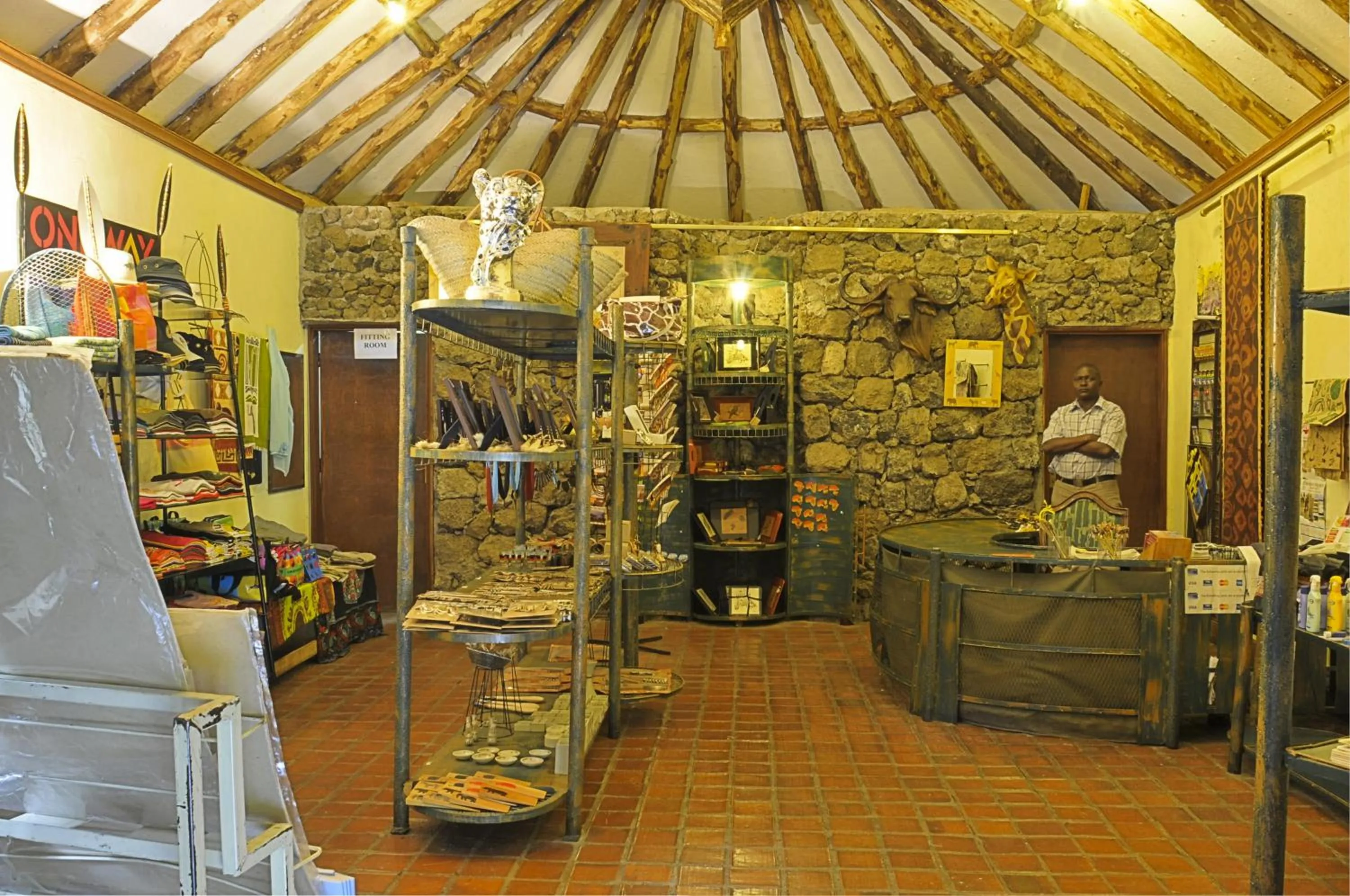 On-site shops in Lake Naivasha Sopa Resort