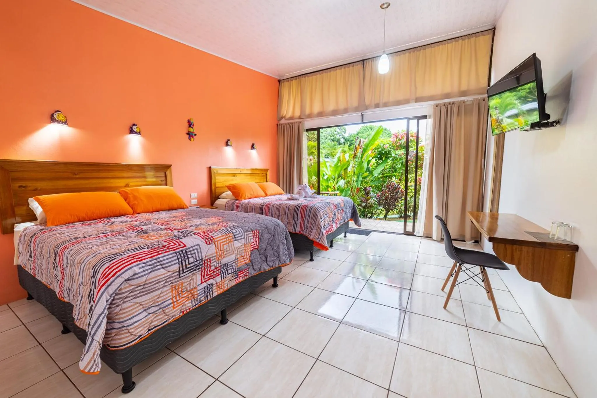 Bed in Hotel Secreto La Fortuna