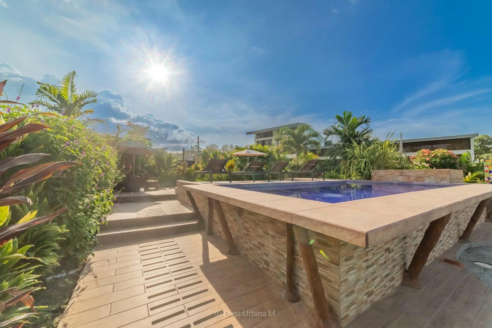 Swimming pool in Hotel Secreto La Fortuna