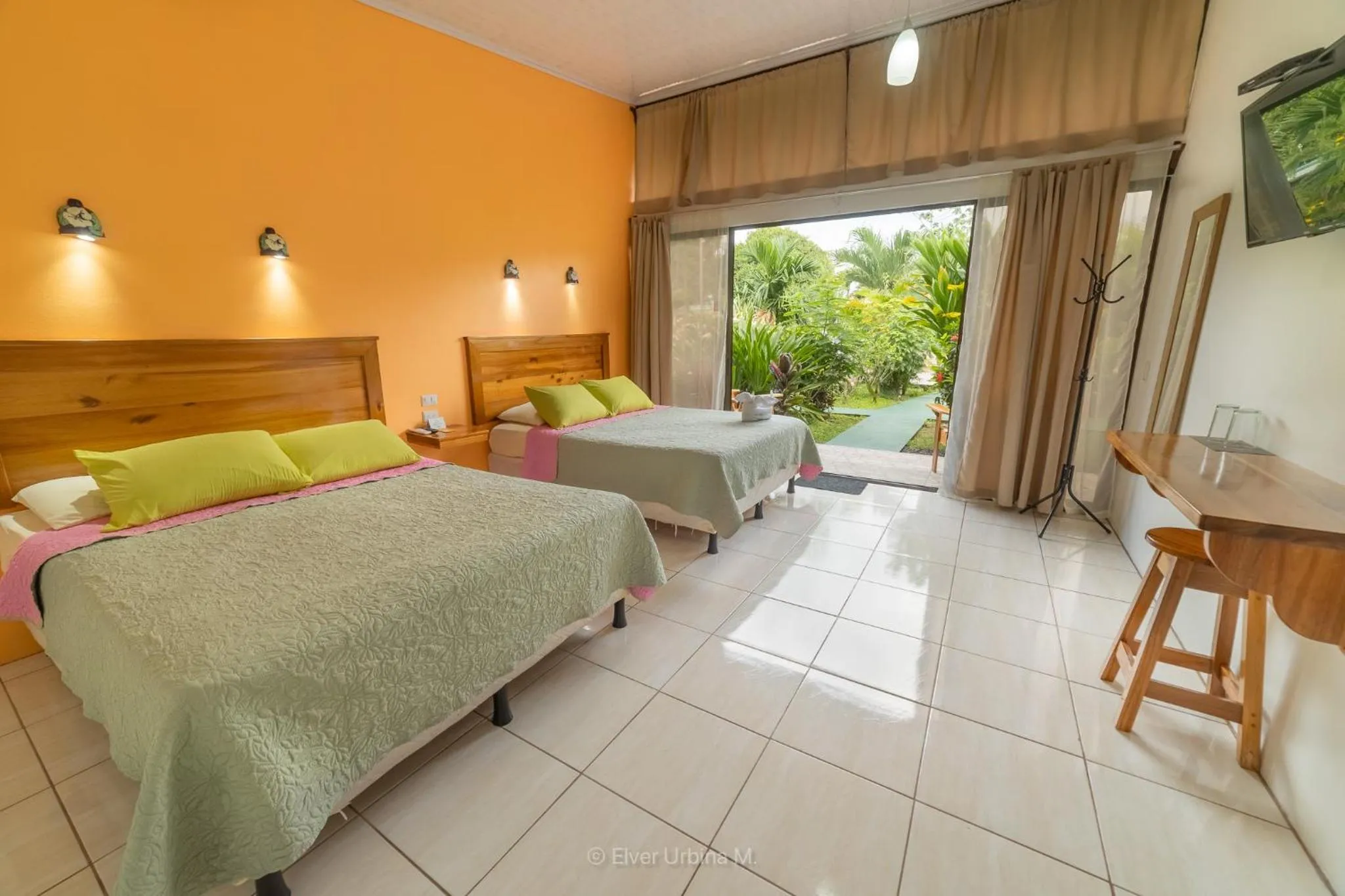 Bed in Hotel Secreto La Fortuna