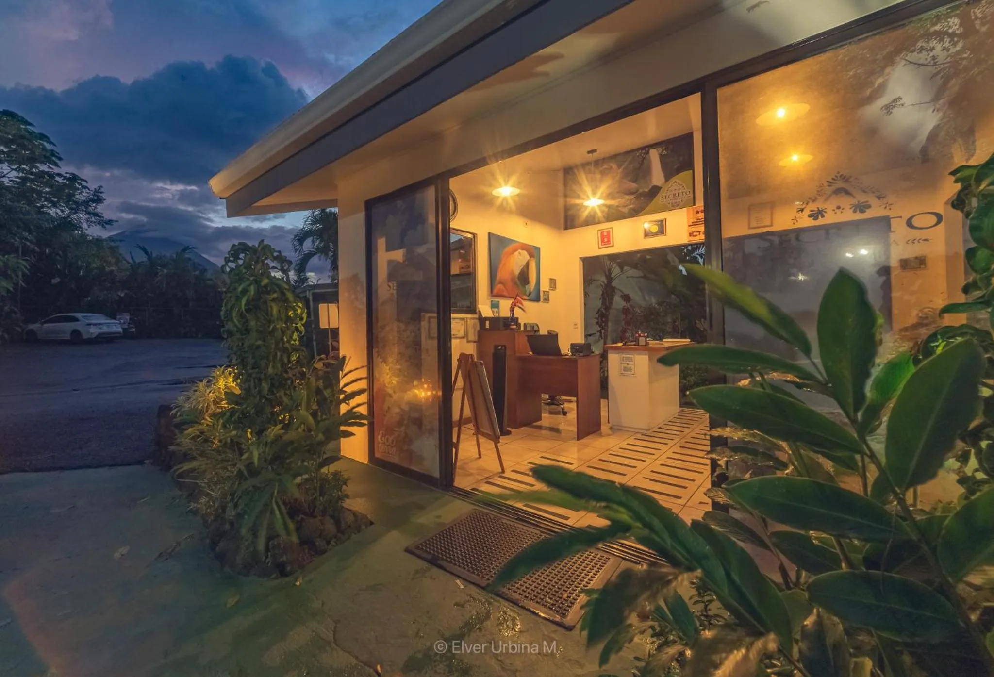 Property building in Hotel Secreto La Fortuna