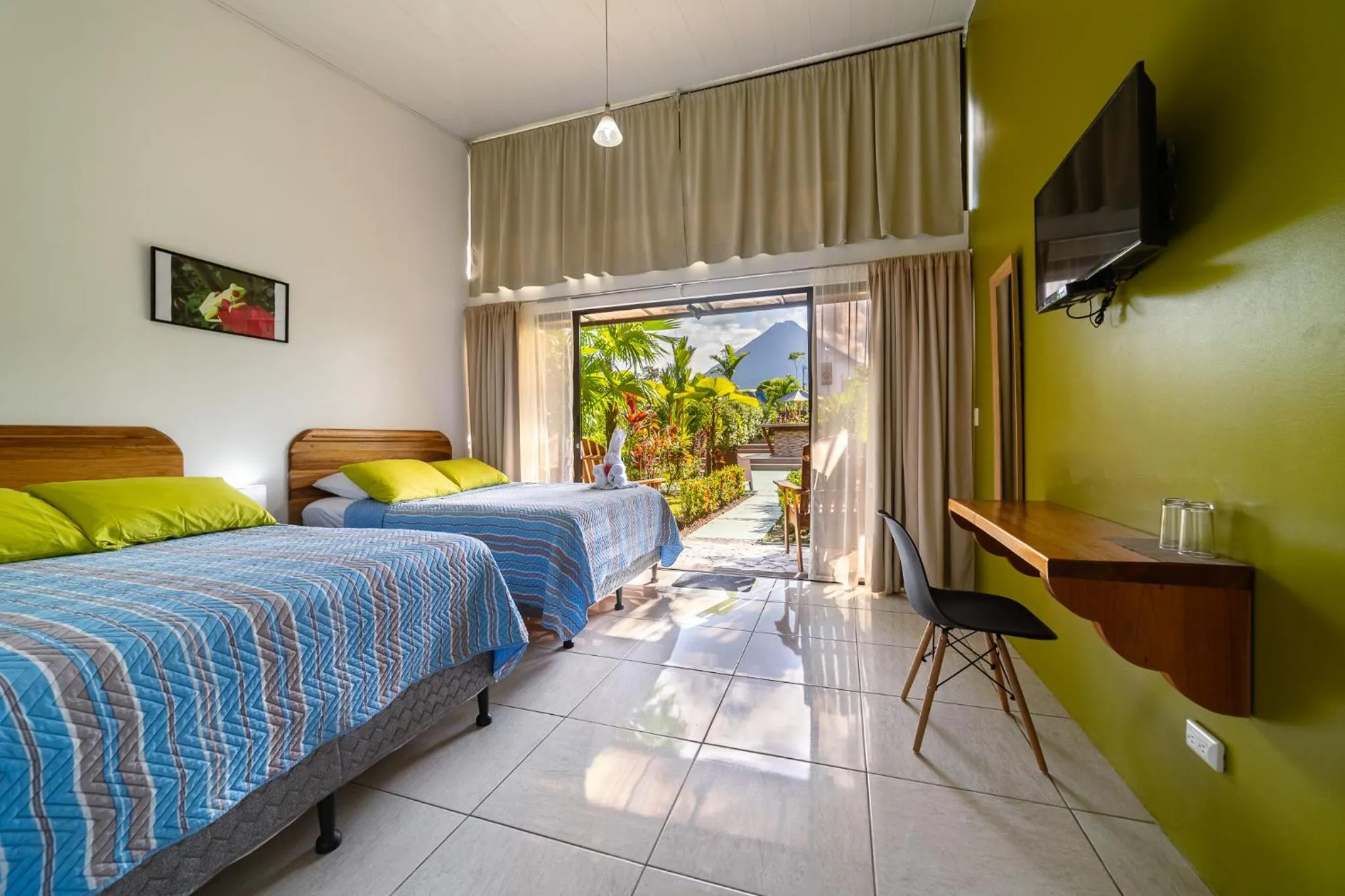 Bed in Hotel Secreto La Fortuna