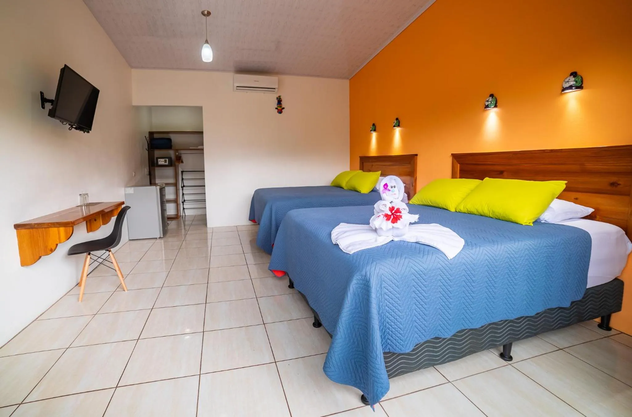 Bed in Hotel Secreto La Fortuna