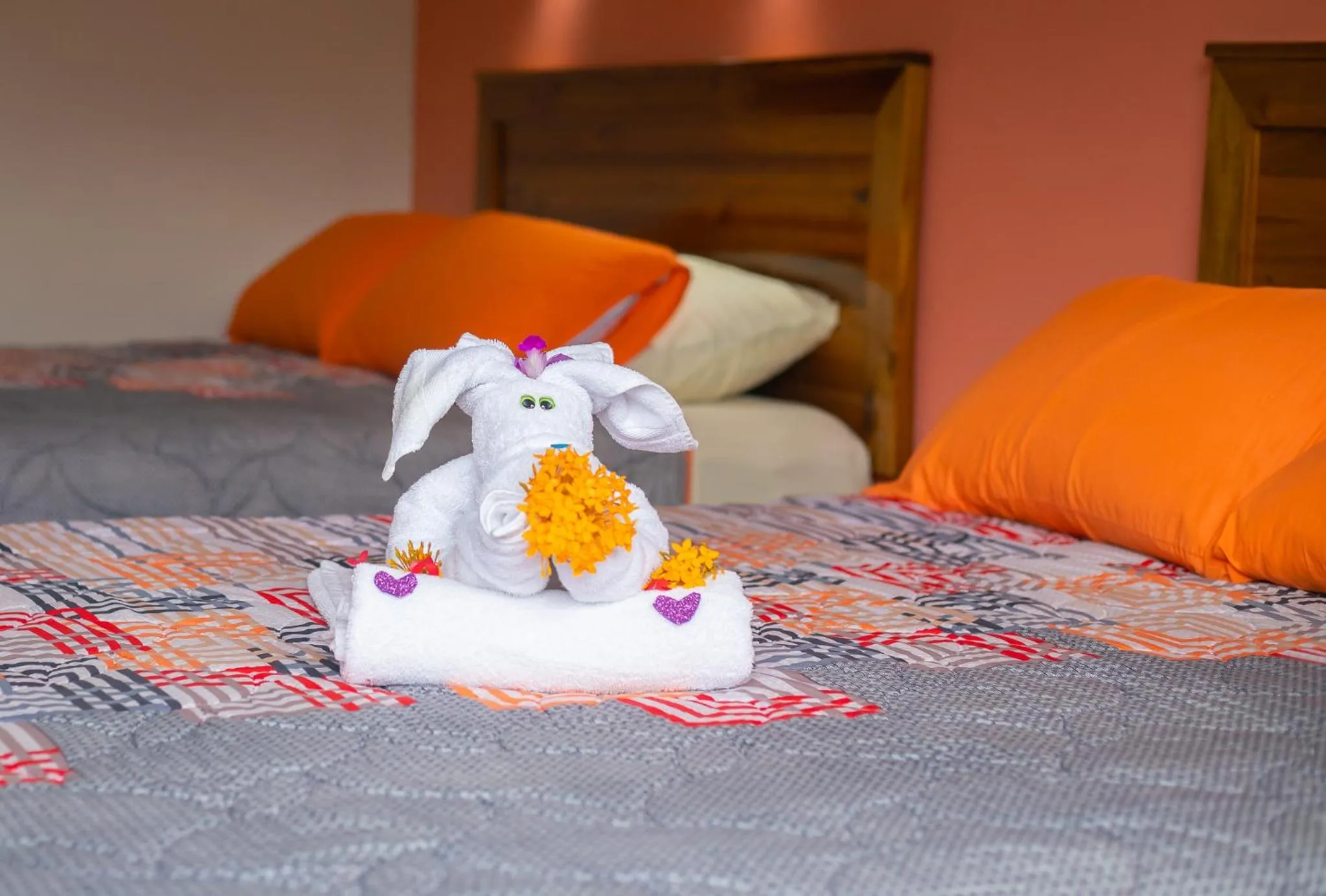 Bed in Hotel Secreto La Fortuna