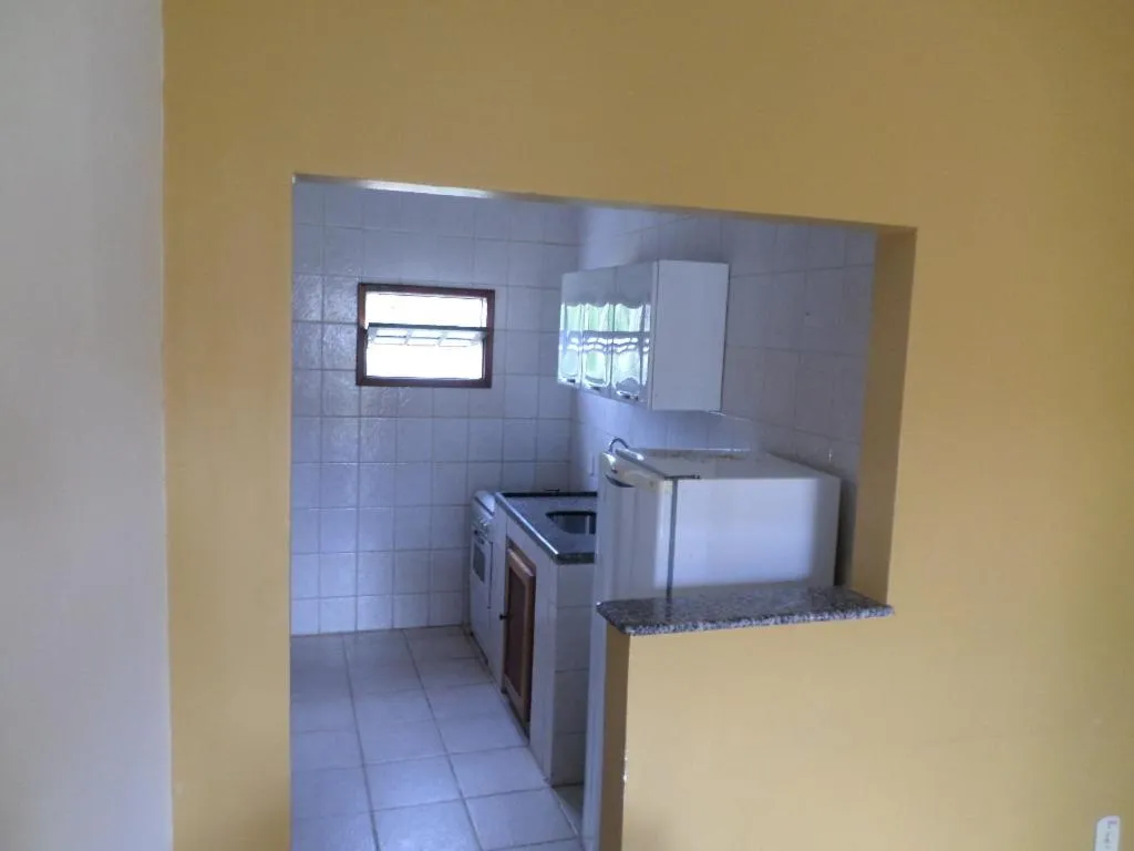 Kitchen or kitchenette in Pousada e Flats Golden Goes