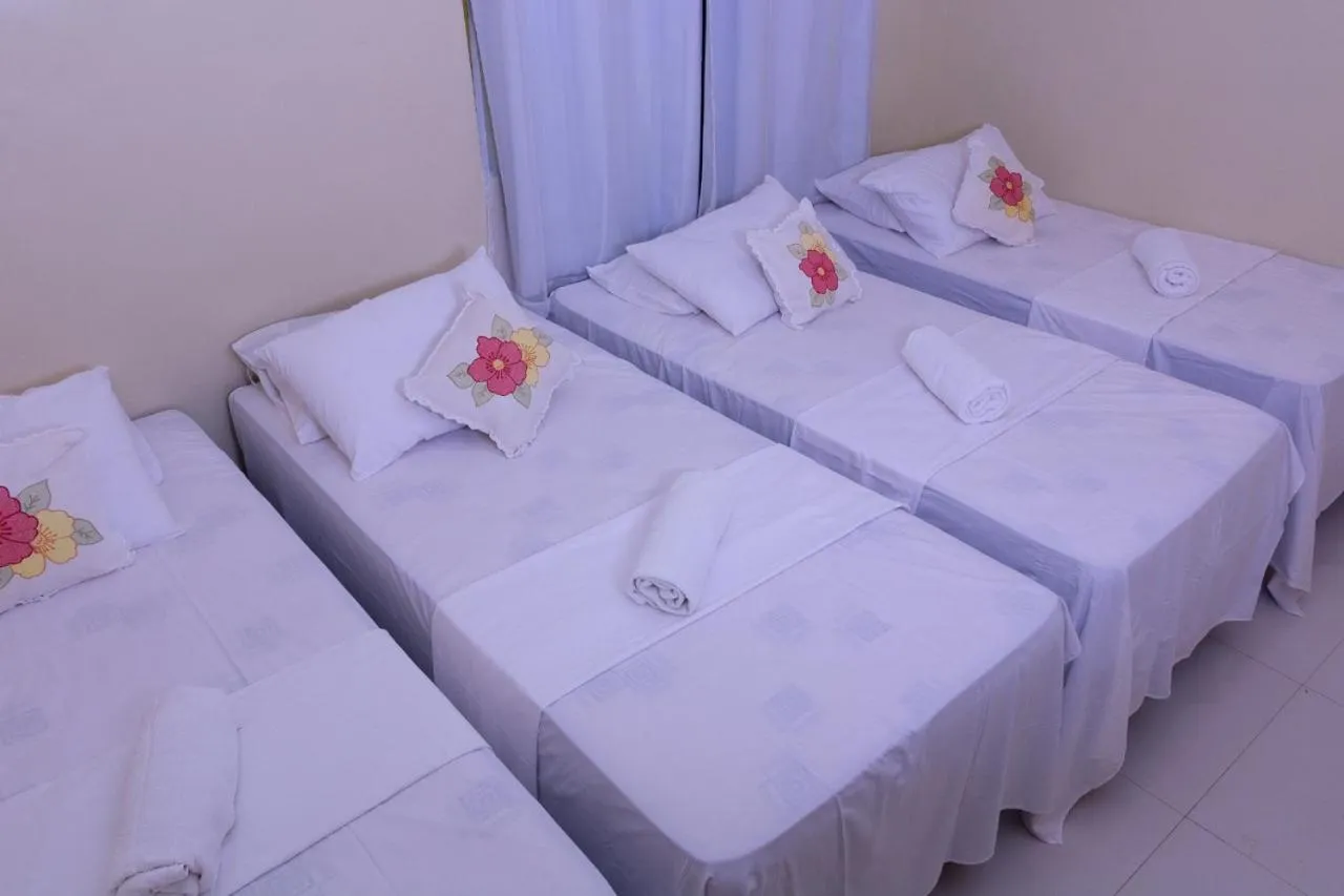 Bed in Pousada e Flats Golden Goes