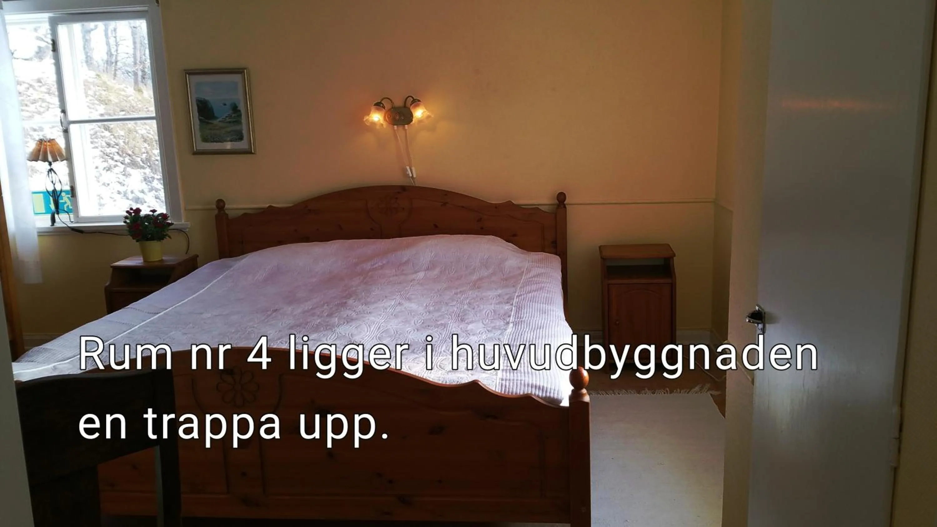 Quadruple Room with Shared Bathroom - single occupancy in Stora Djulö Vandrarhem