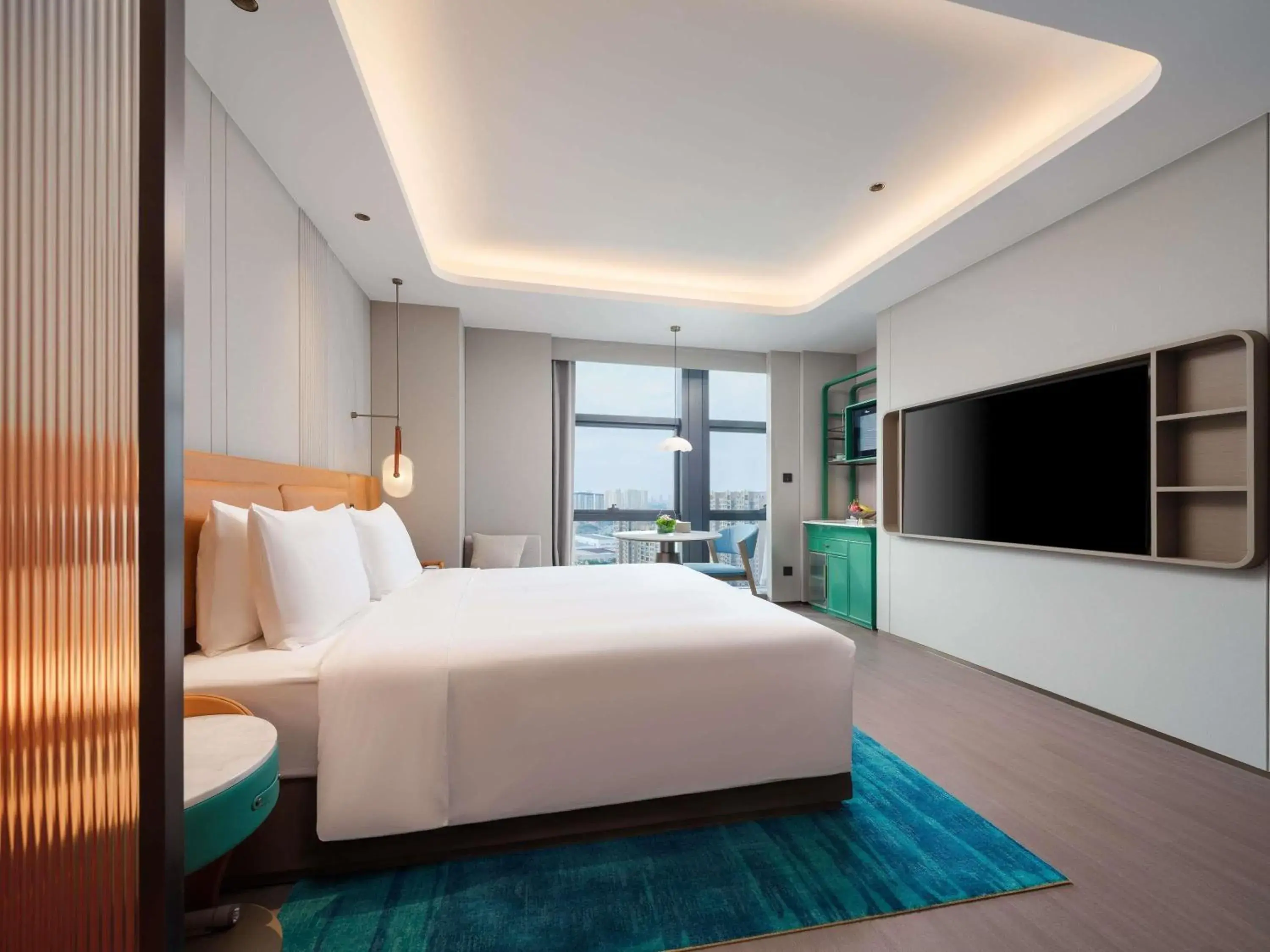 Deluxe King Room - High Floor in Grand Mercure Wuxi Huishan Deluxe King Room - High Floor in Grand Mercure Wuxi Huishan