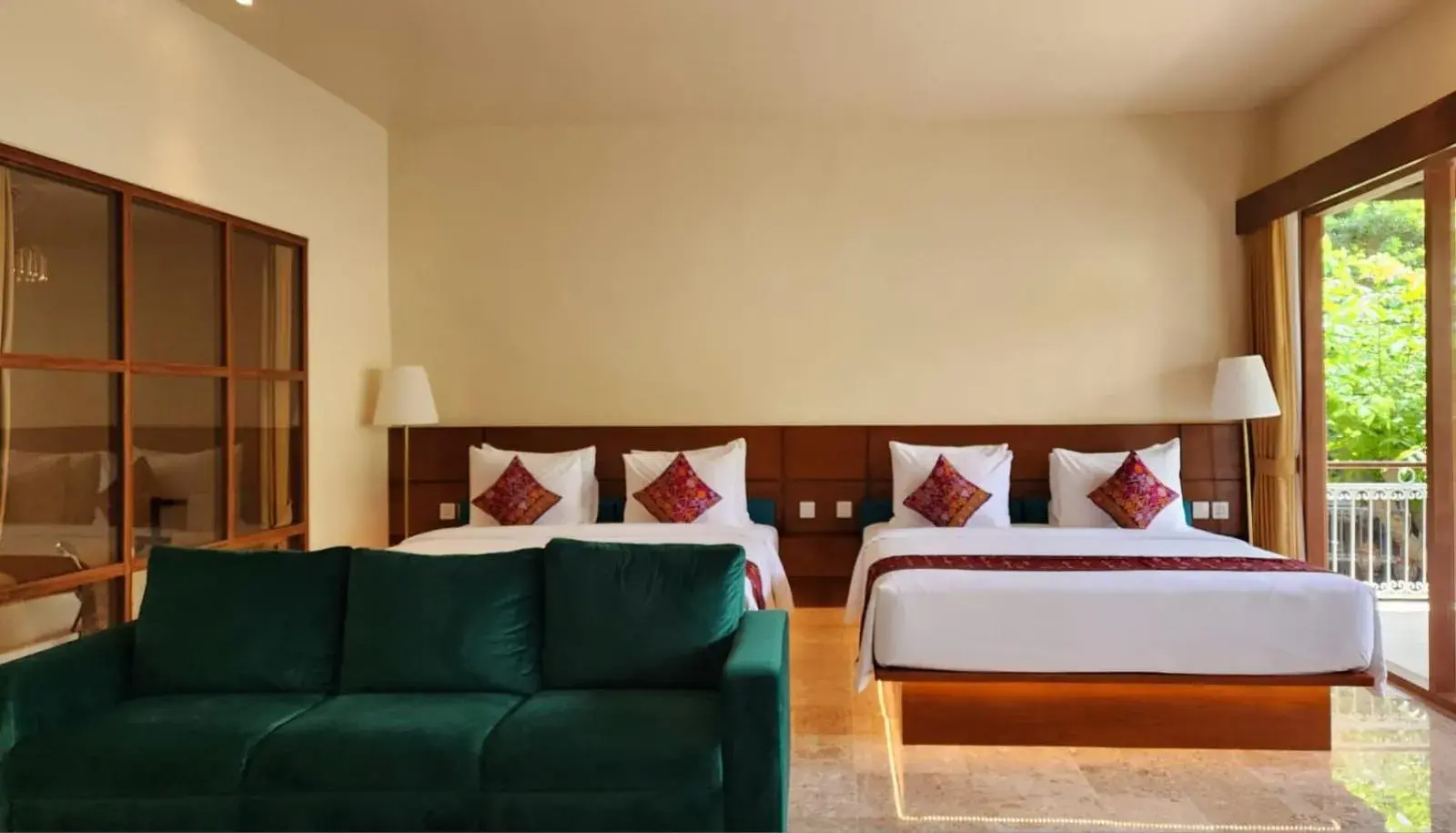 Bed in Sapodilla Ubud Bed in Sapodilla Ubud