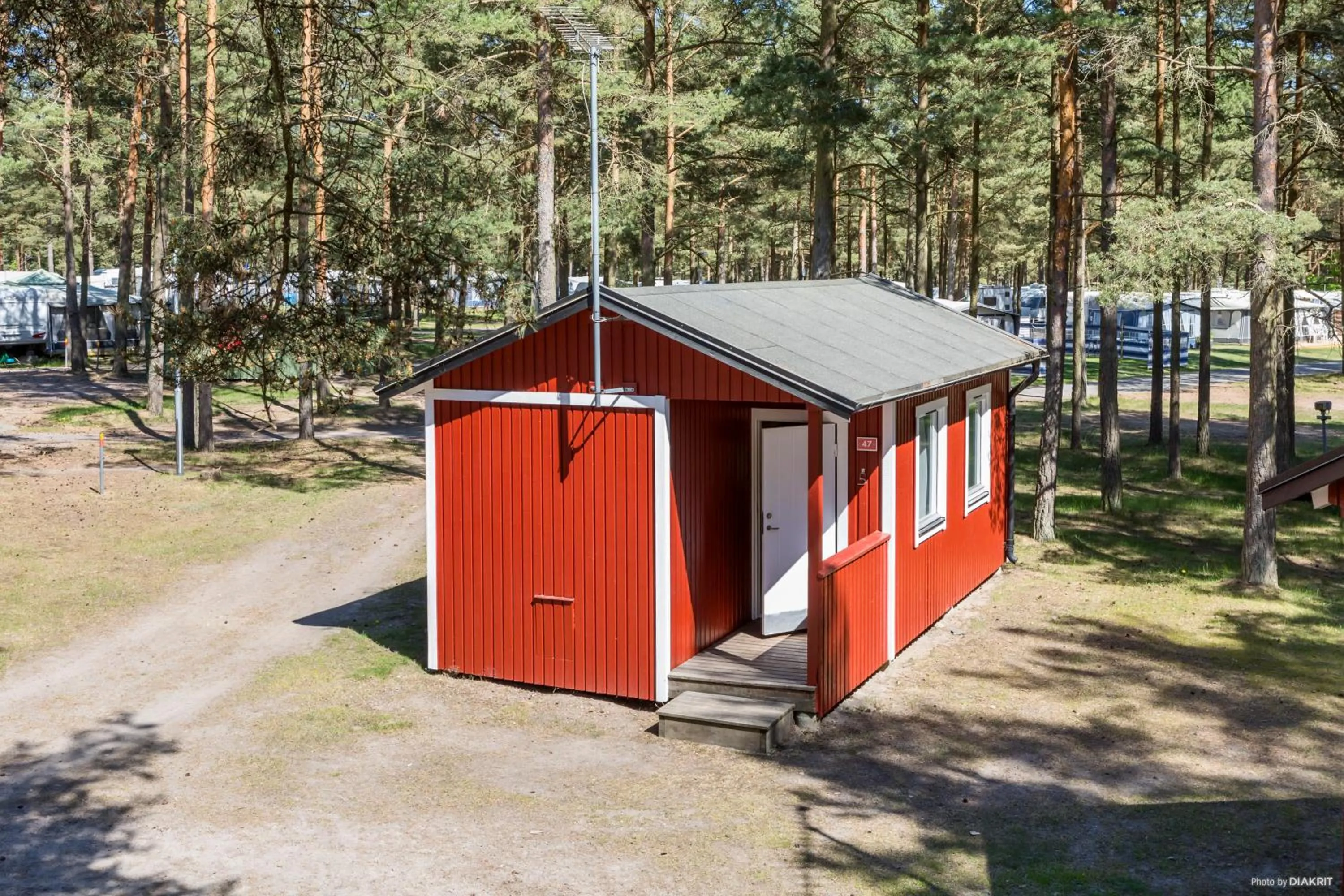 Property building in First Camp Åhus-Kristianstad