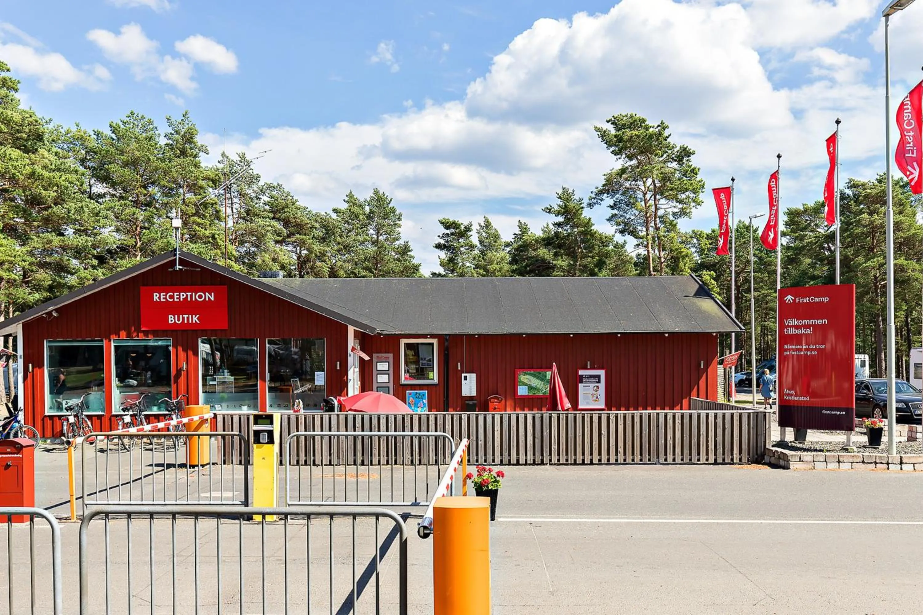 Lobby or reception in First Camp Åhus-Kristianstad