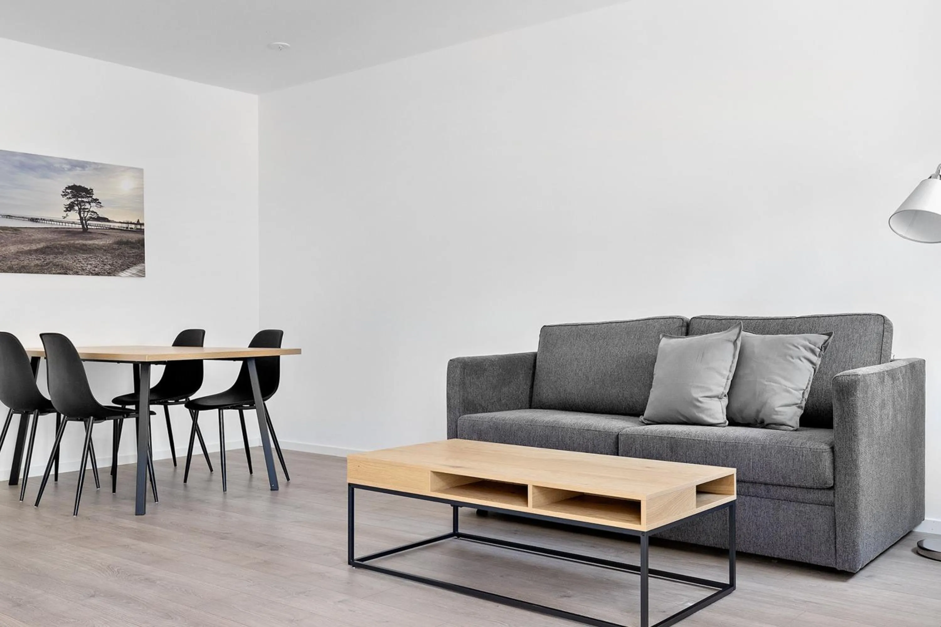 Living room in First Camp Åhus-Kristianstad