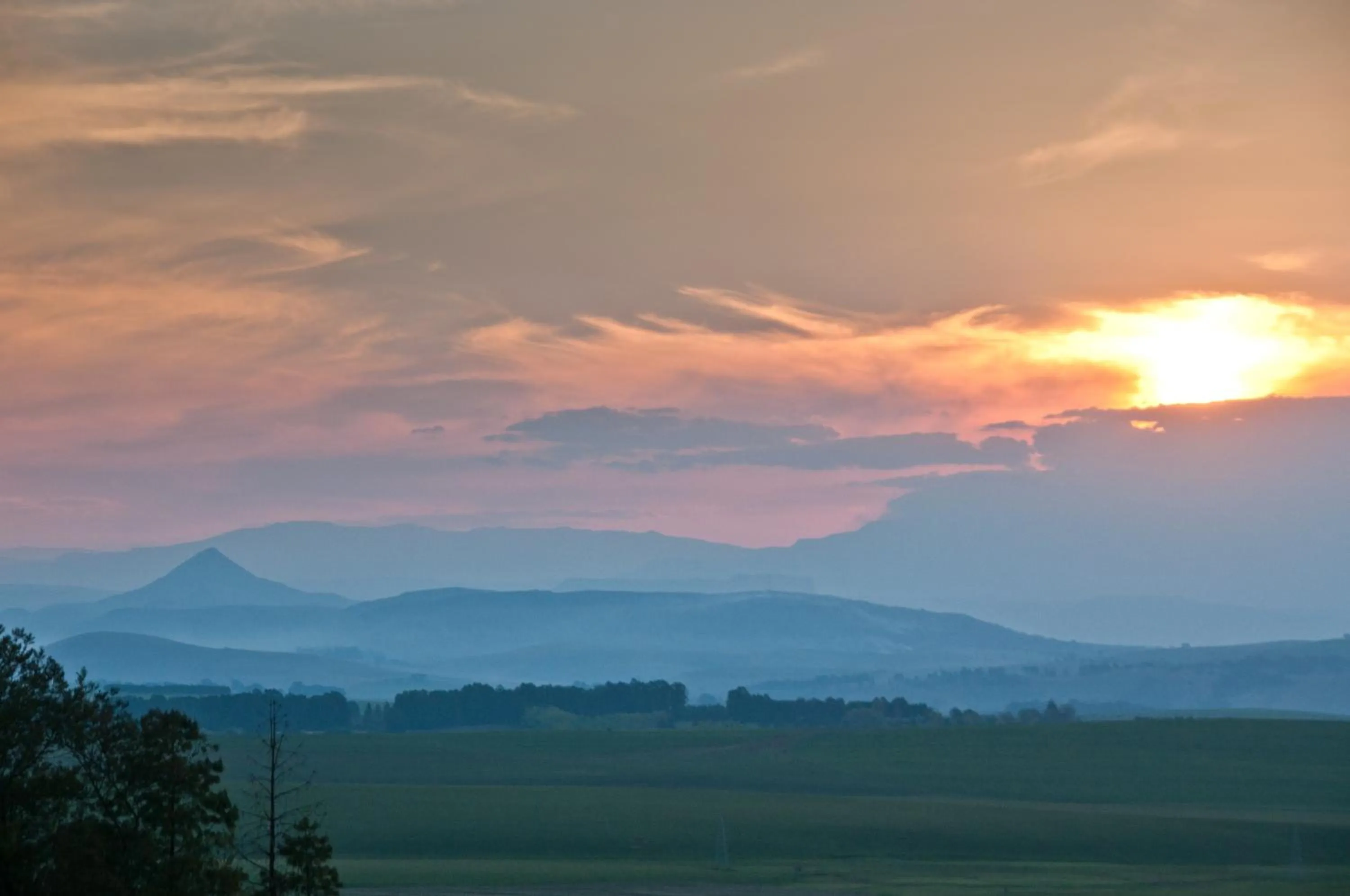 Mountain view in Fordoun Hotel and Spa