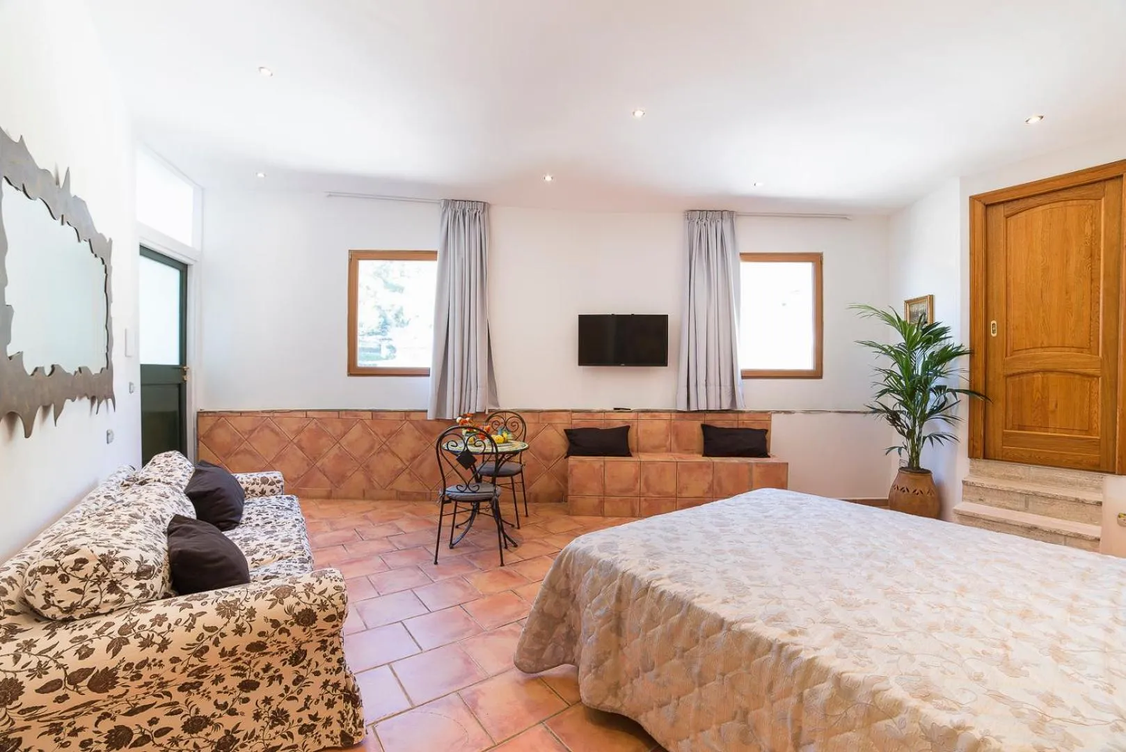 Communal lounge/ TV room, Bed in CVM Montagnella Relax