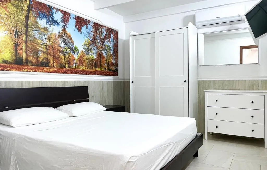 Bed in Re Sole Resort&Spa