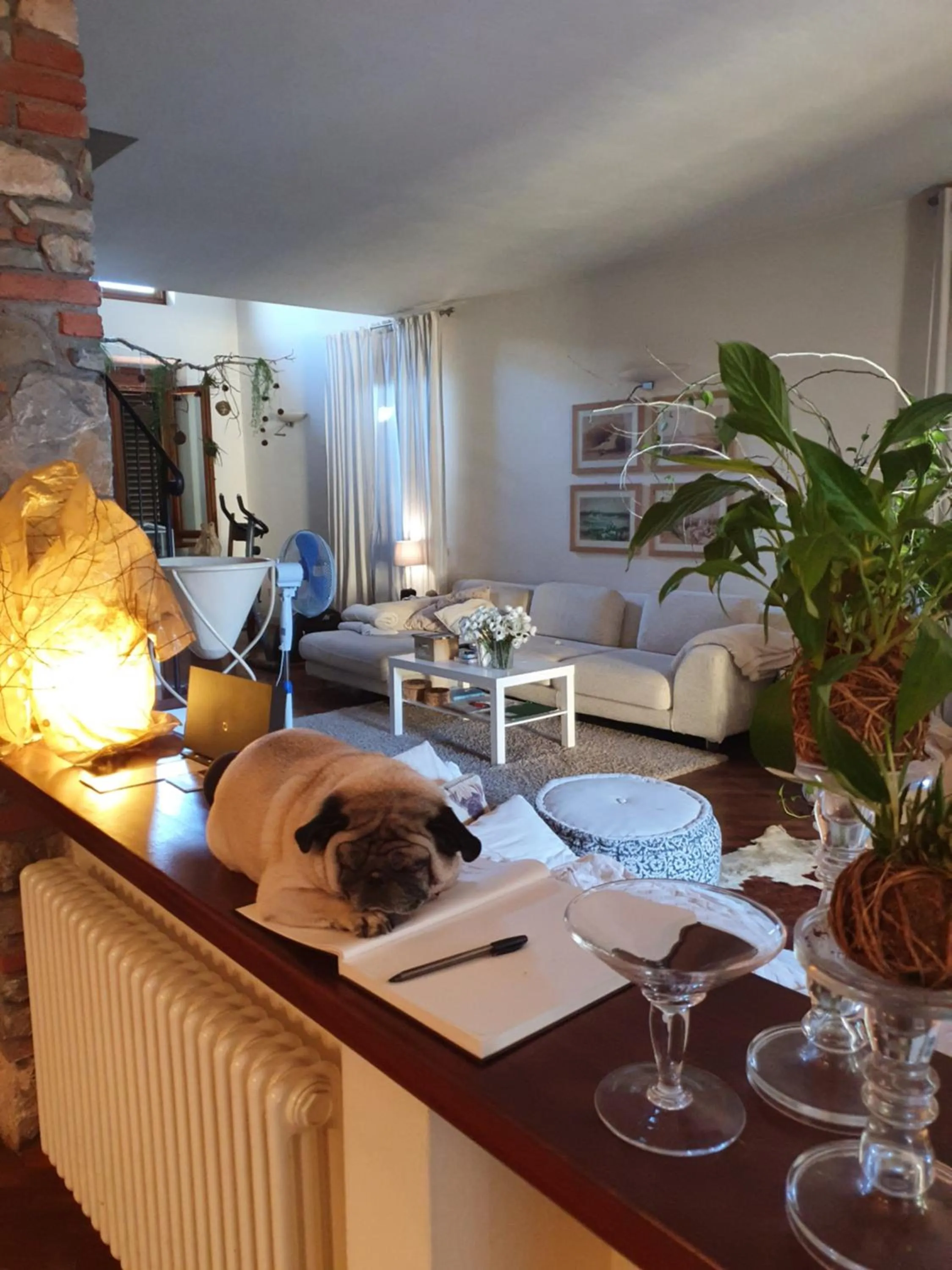 Living room in Pietra E Glicine B&B