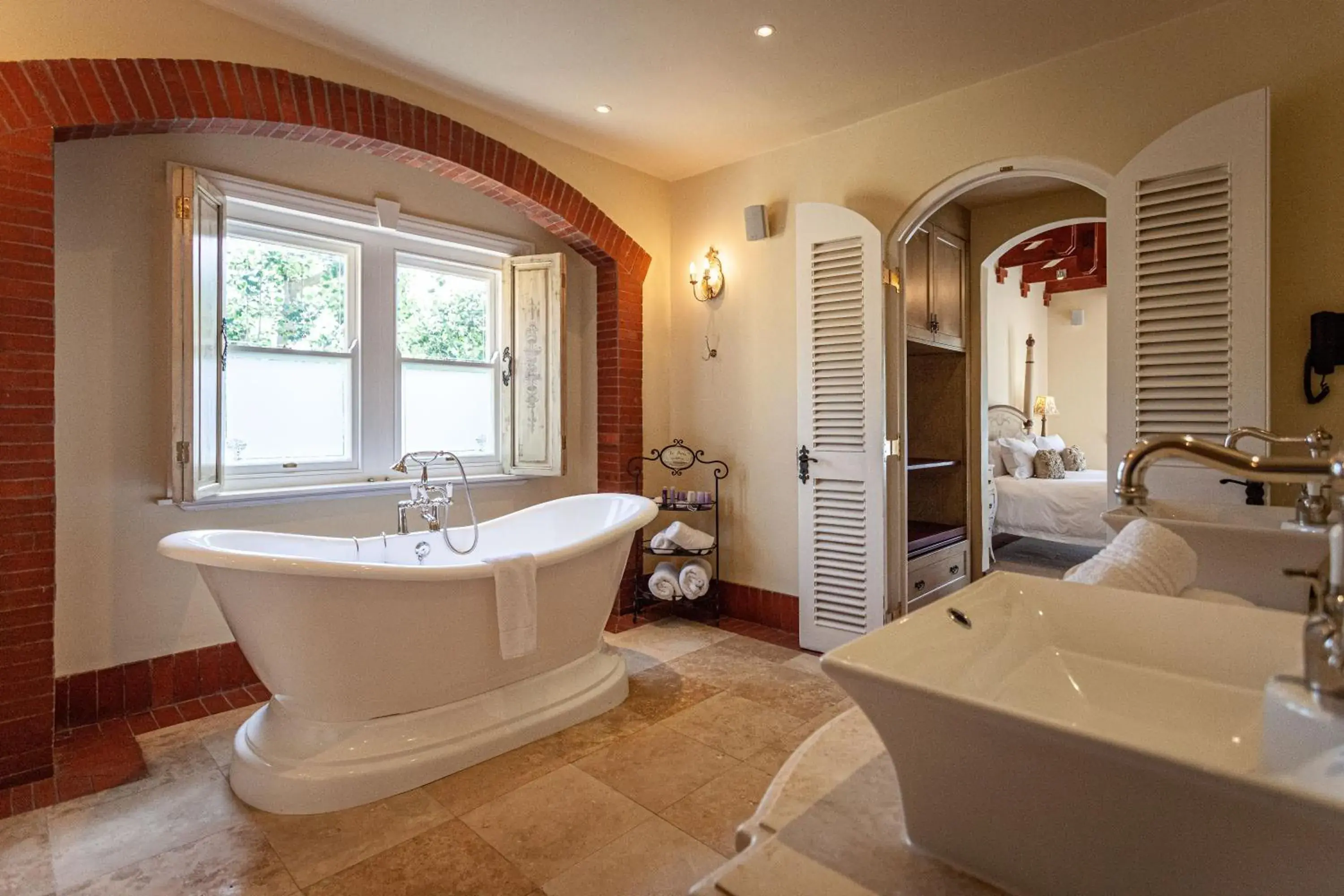 Bathroom in Franschhoek Country House & Villas Bathroom in Franschhoek Country House & Villas