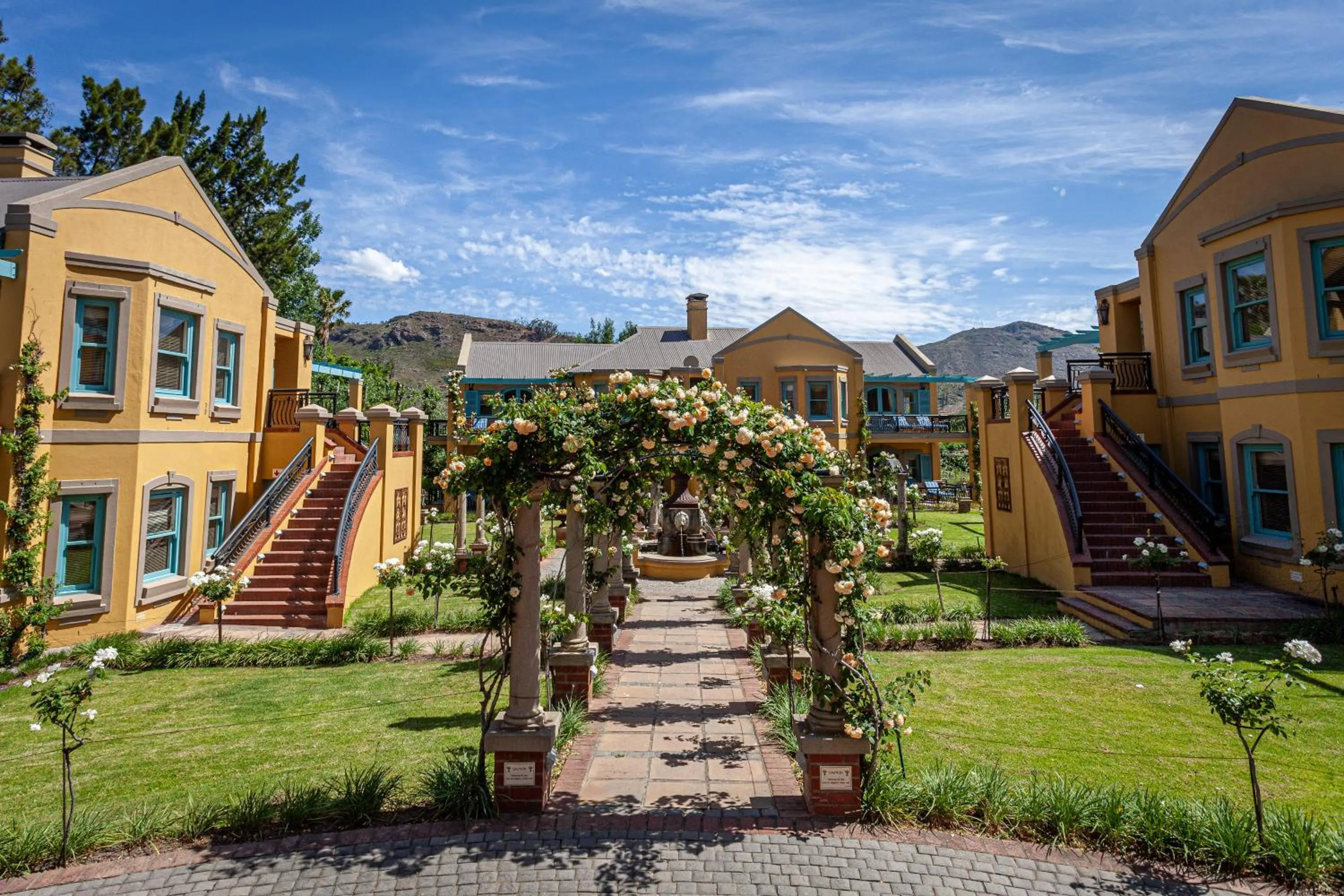 Property building in Franschhoek Country House & Villas