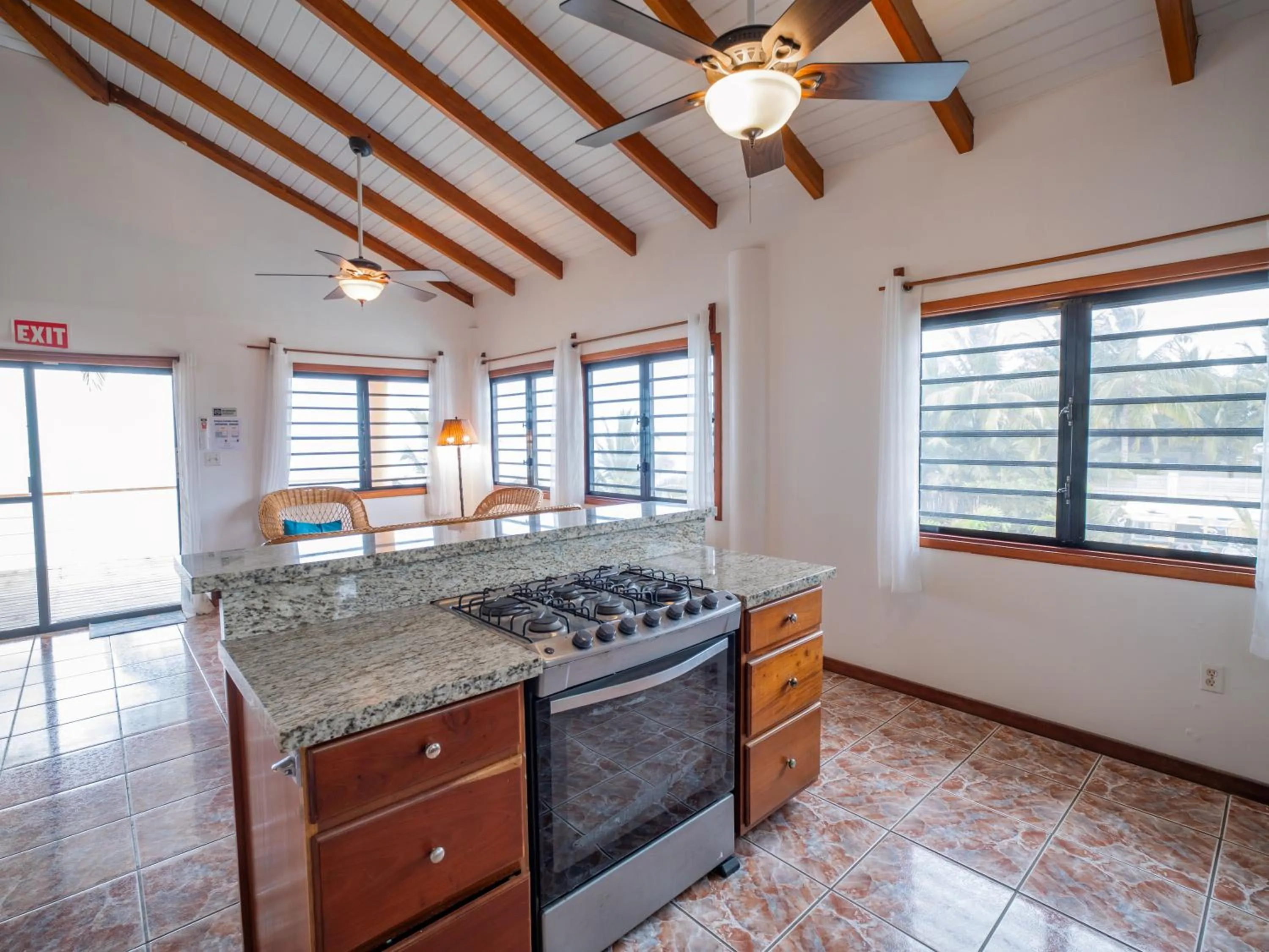 kitchen in Maya Beach Hotel