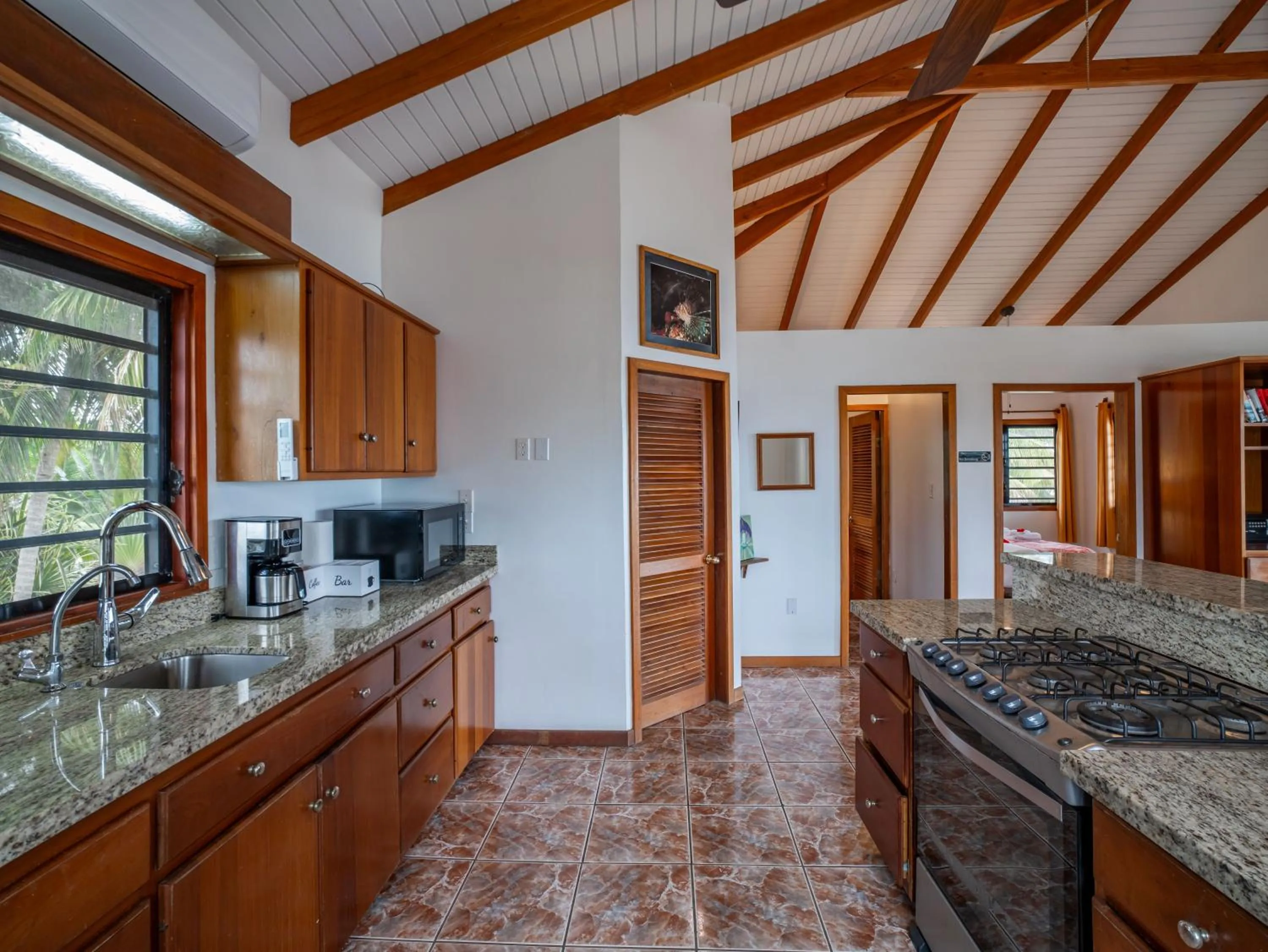 kitchen in Maya Beach Hotel