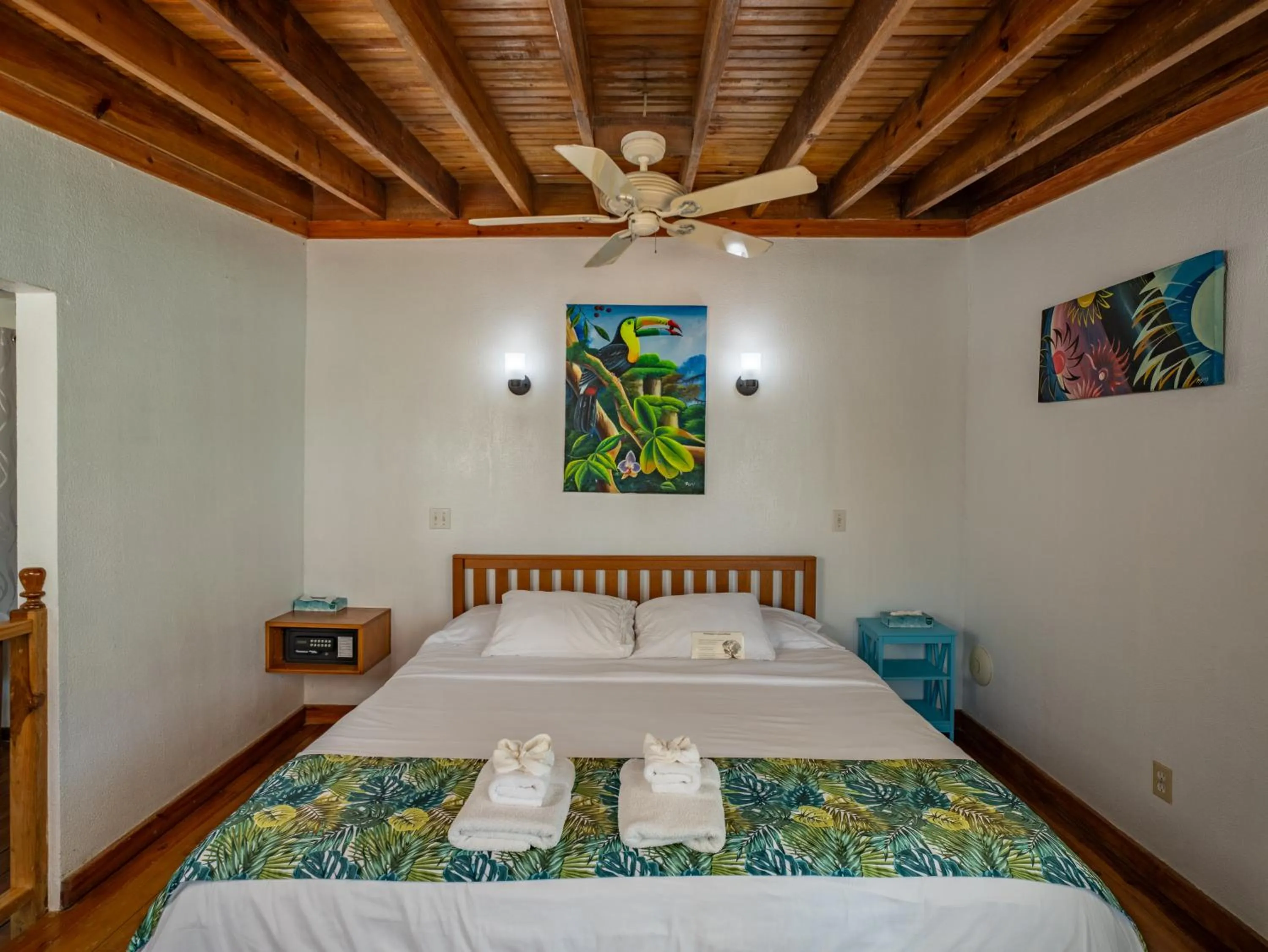 Bed in Maya Beach Hotel