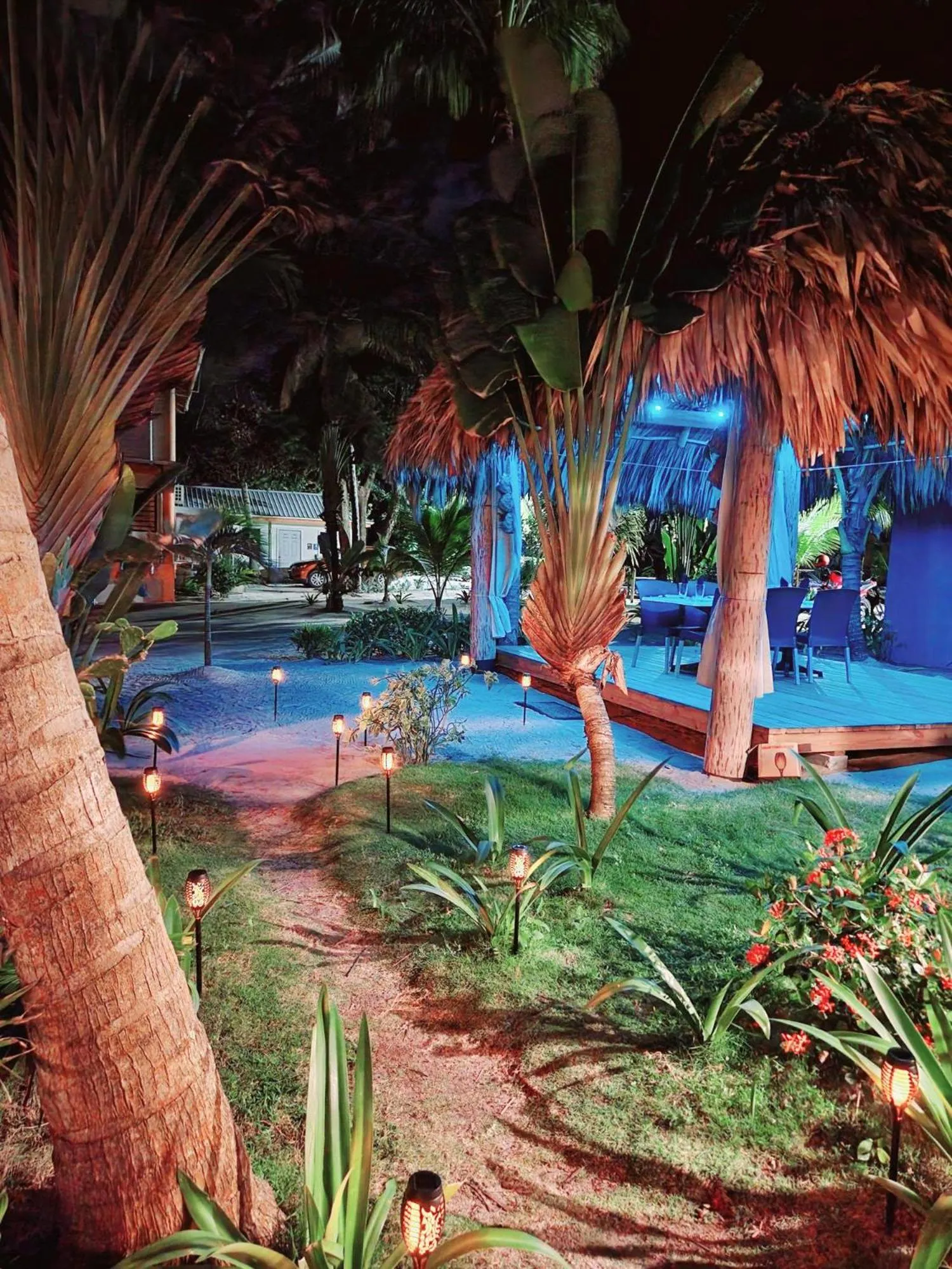 Dining area in Maya Beach Hotel