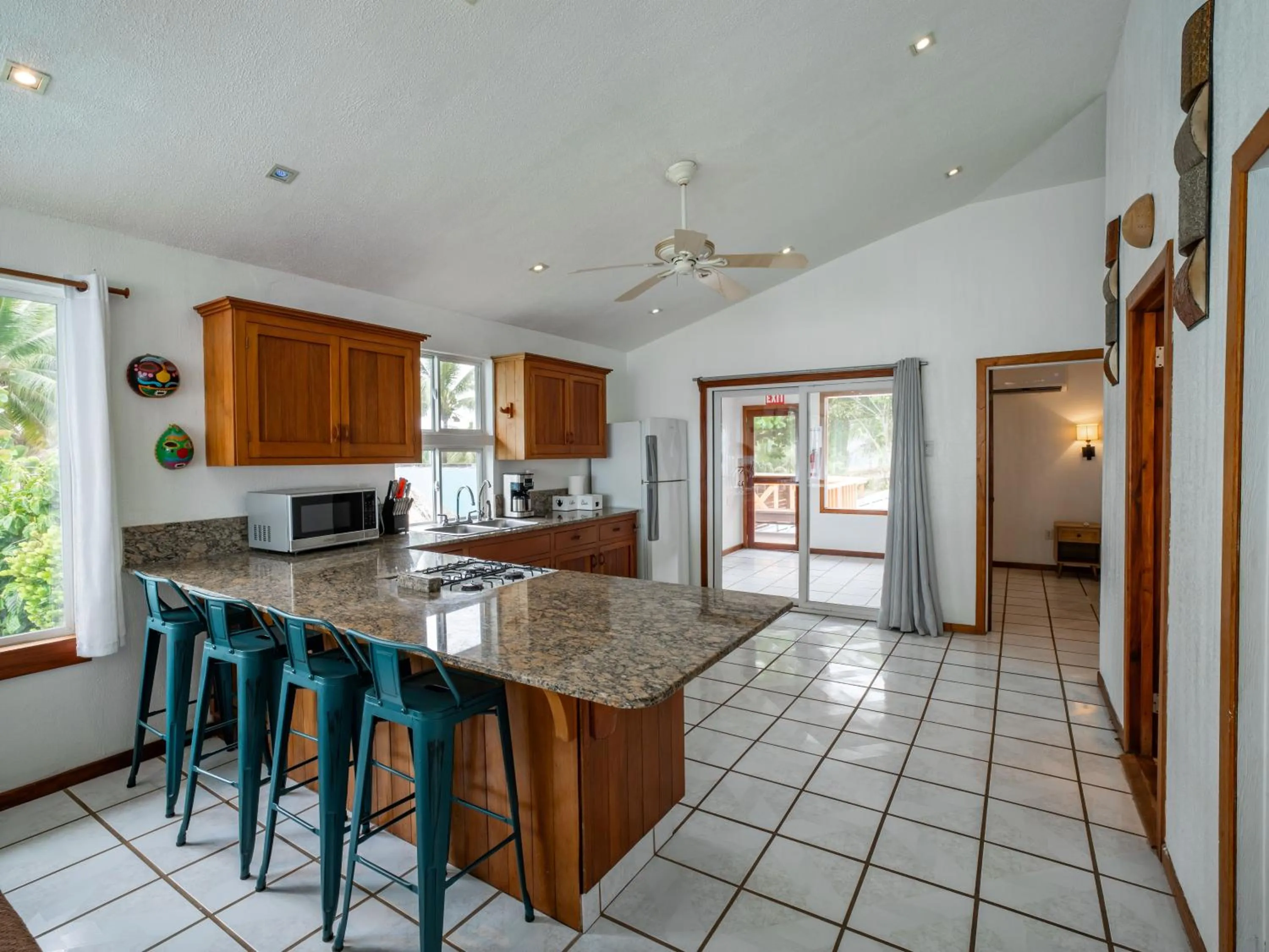 kitchen in Maya Beach Hotel