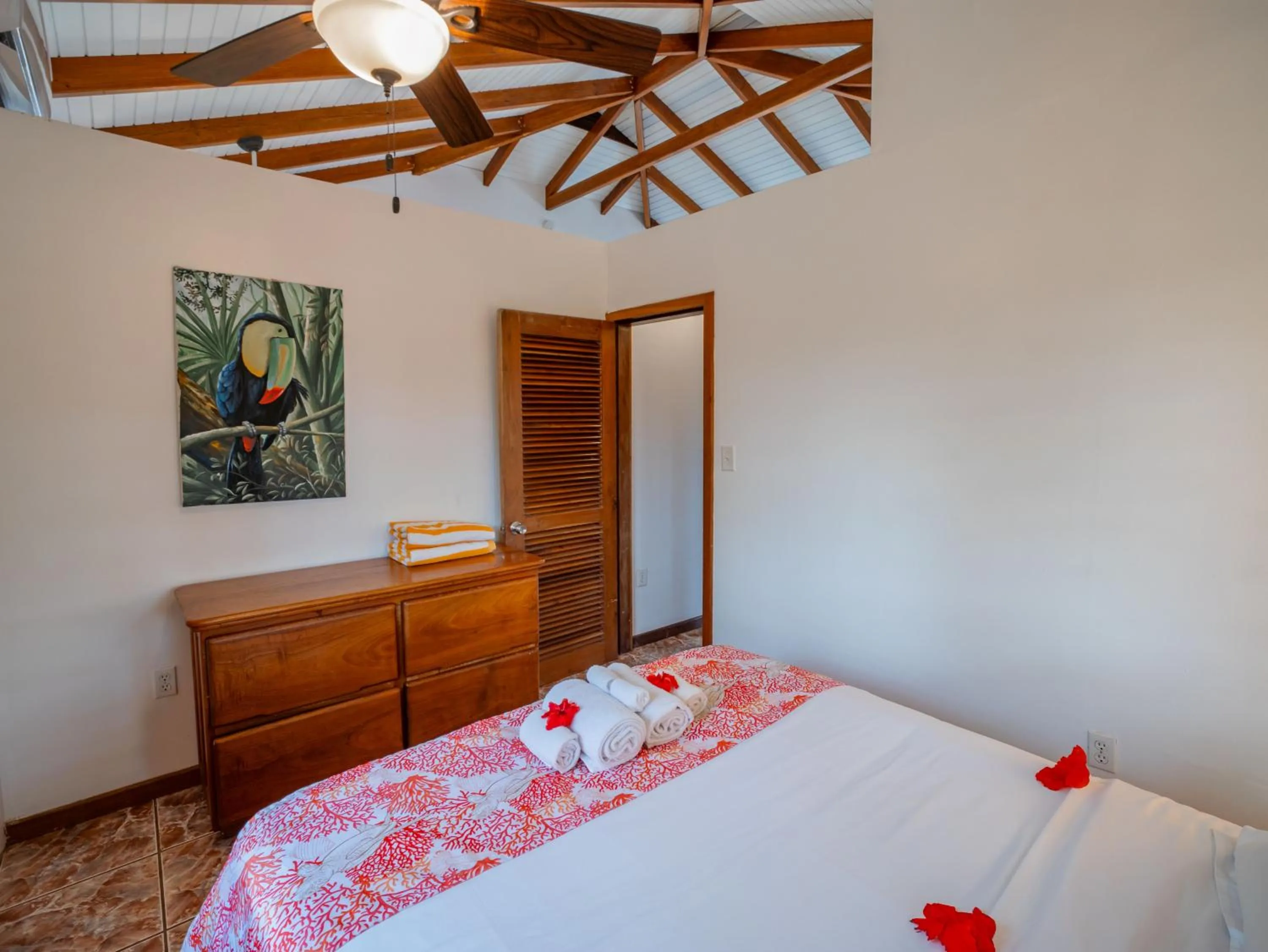 Bed in Maya Beach Hotel