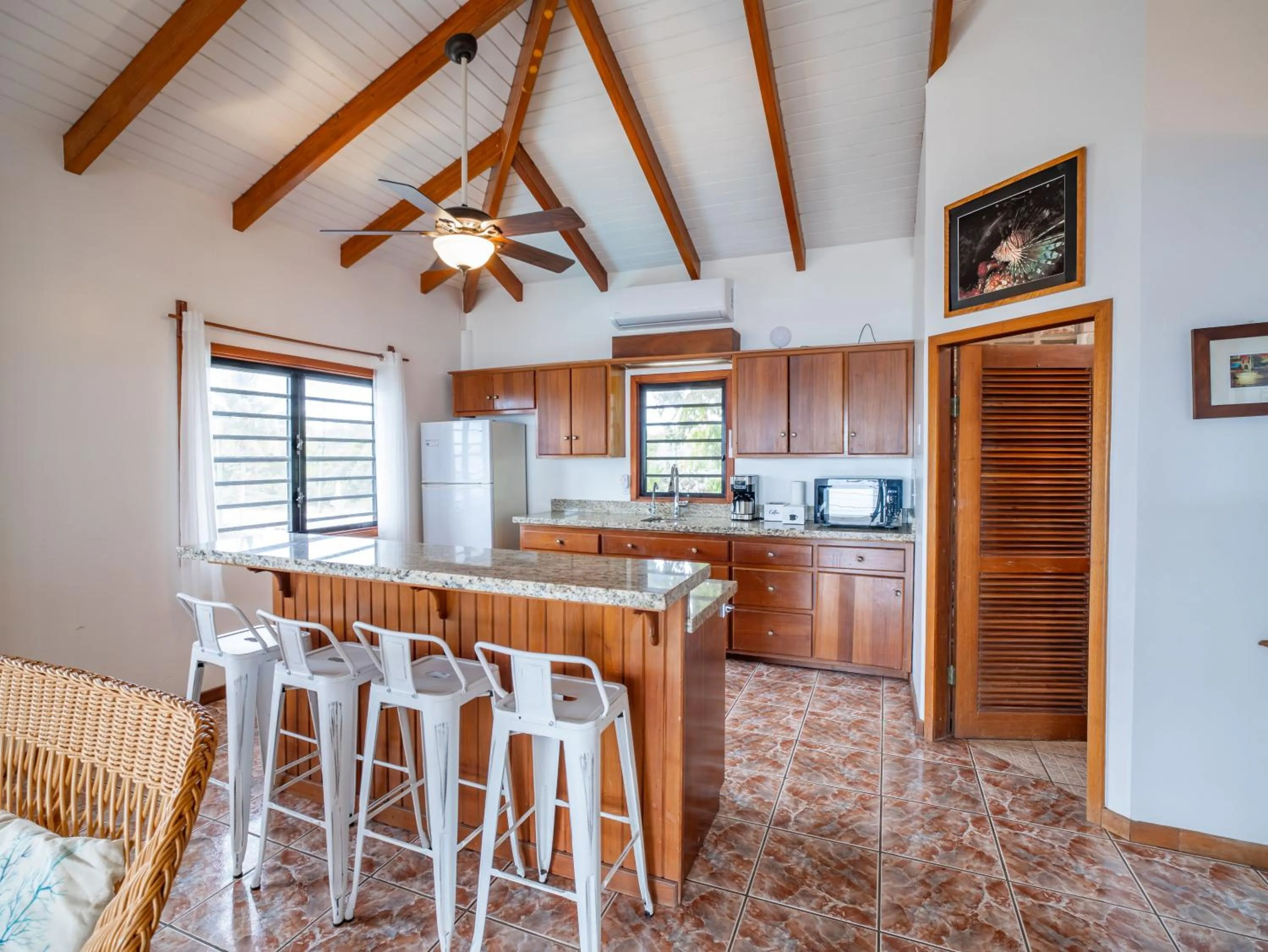 kitchen in Maya Beach Hotel