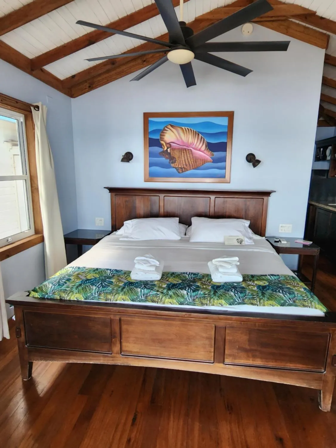 Bed in Maya Beach Hotel