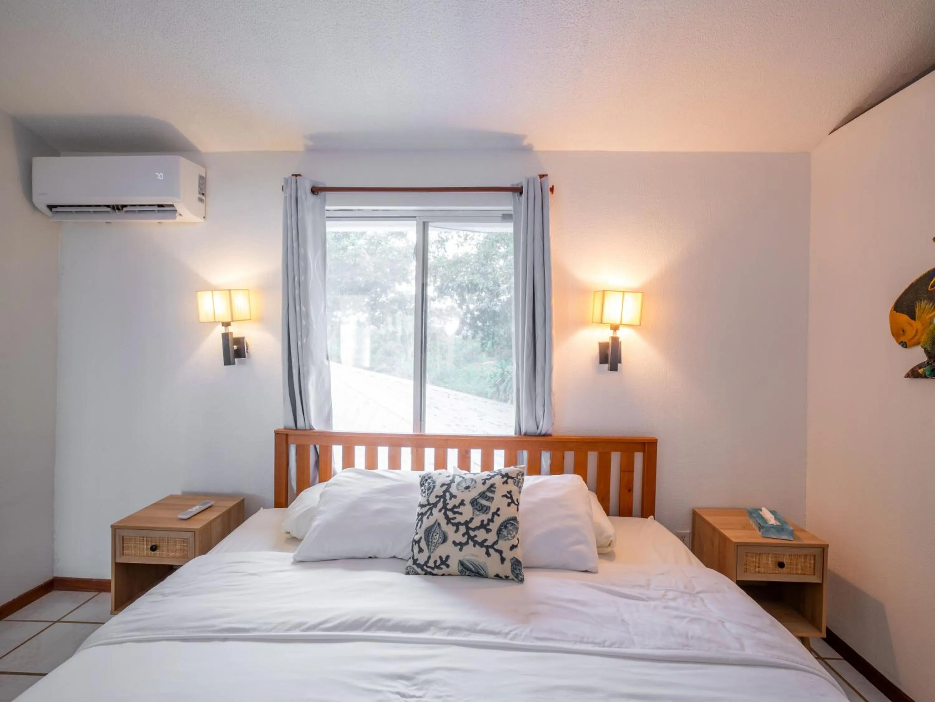 Bed in Maya Beach Hotel