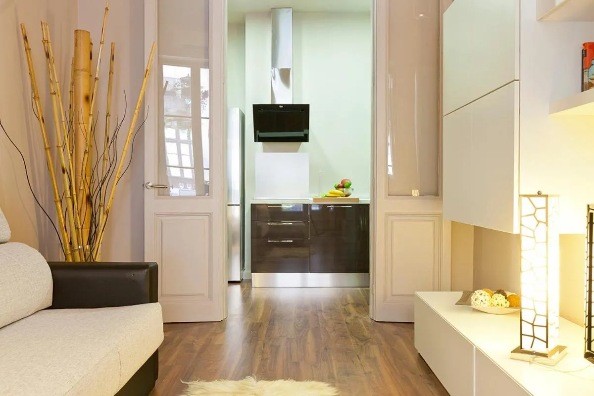 Living room in Great location with private terrace