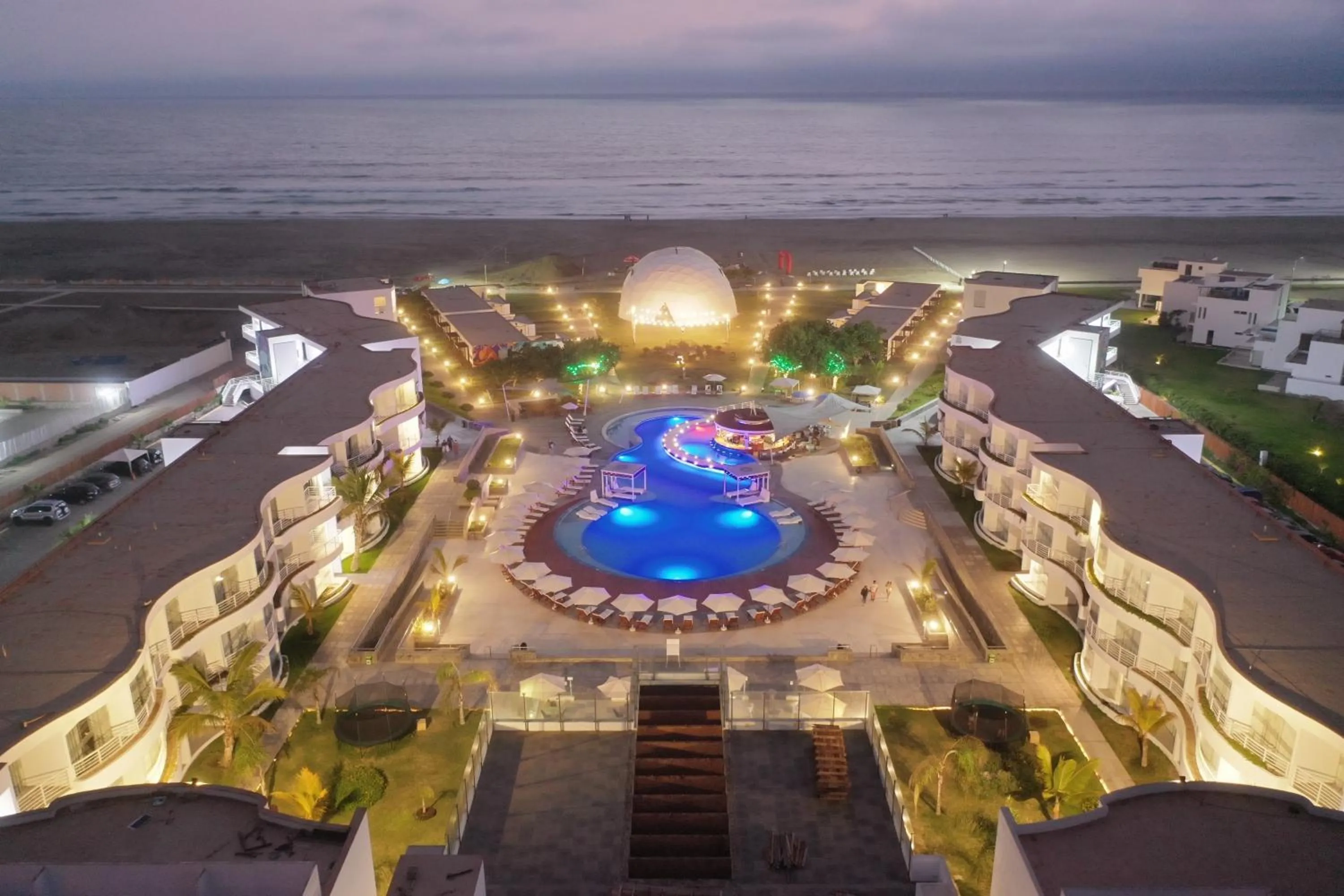 Bird's eye view in VPX Hotel