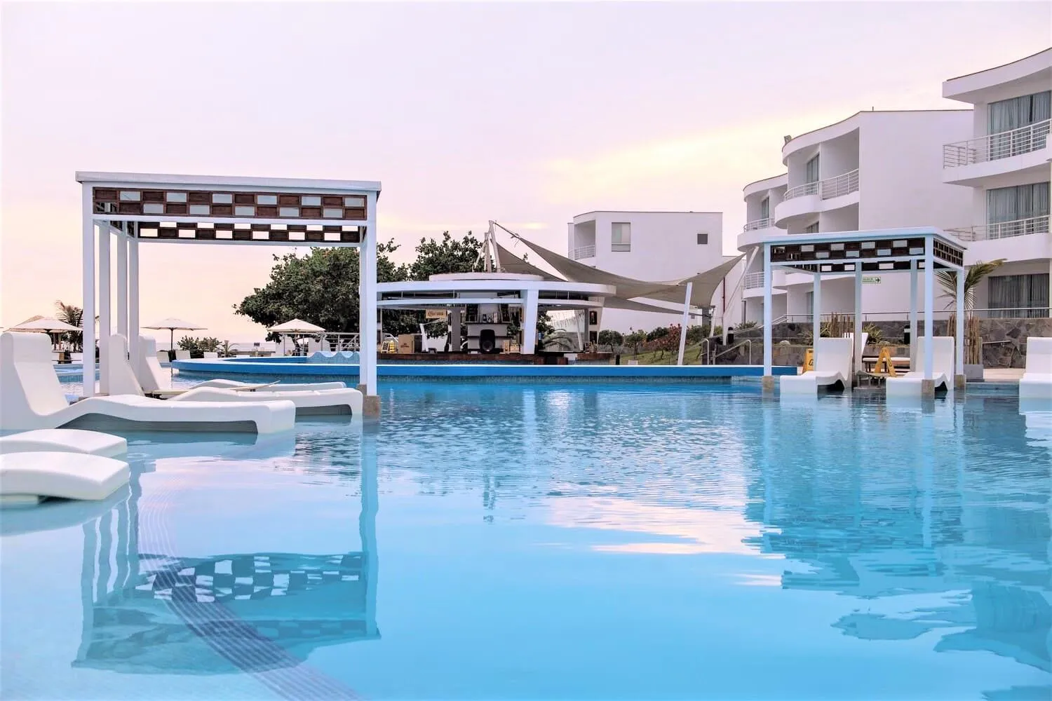 Swimming pool in VPX Hotel