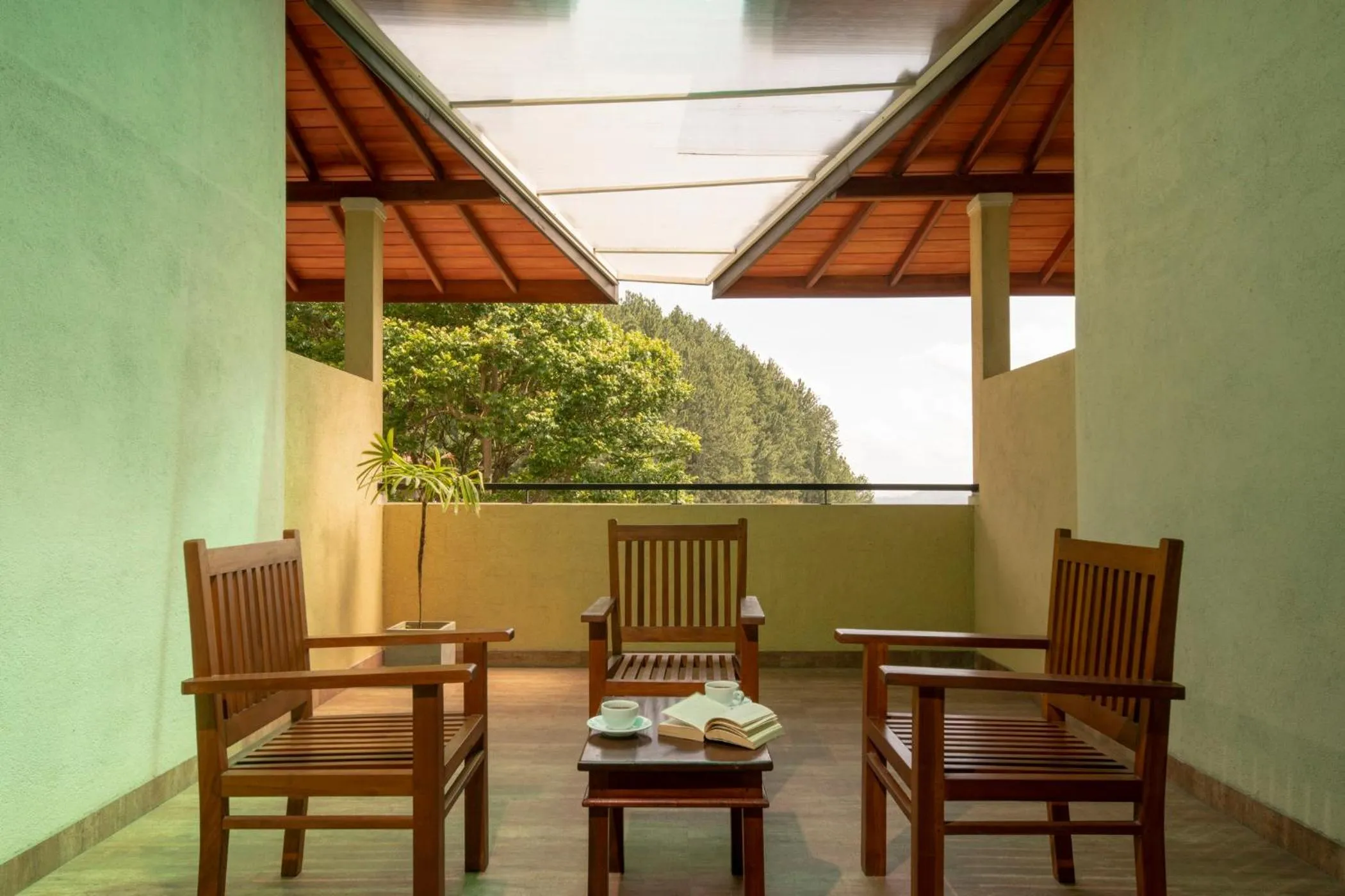 Balcony/Terrace in Melheim Kandy Villas