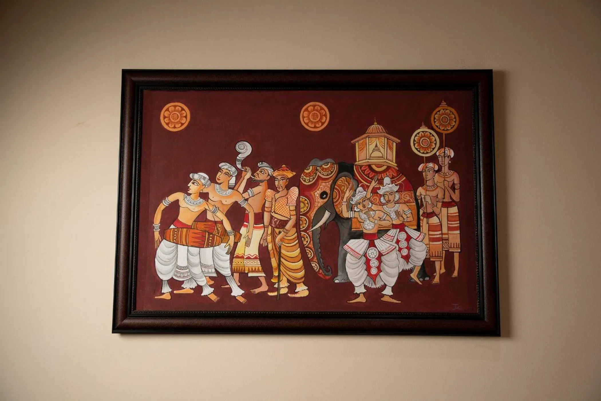 Decorative detail in Melheim Kandy Villas