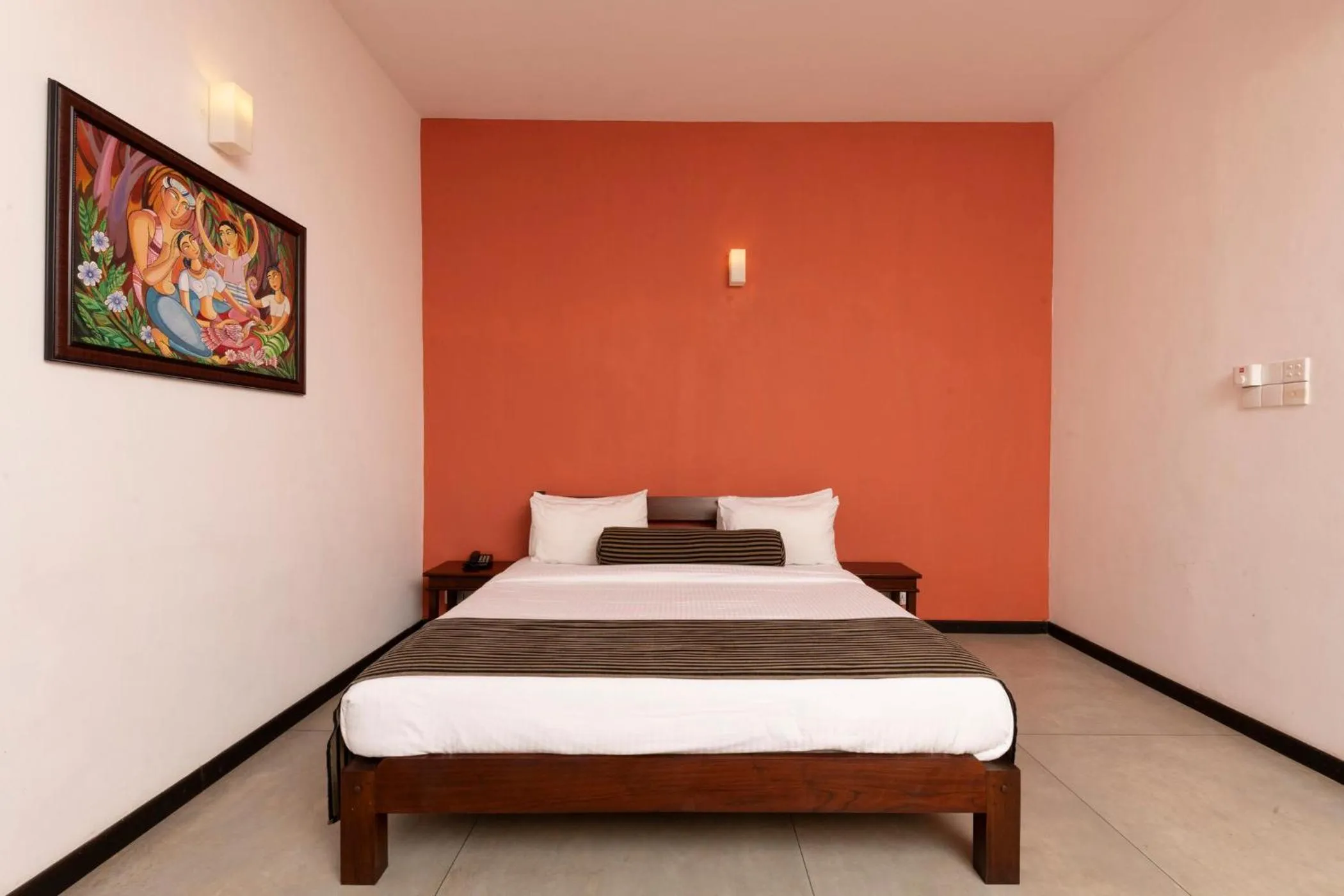 Bed in Melheim Kandy Villas